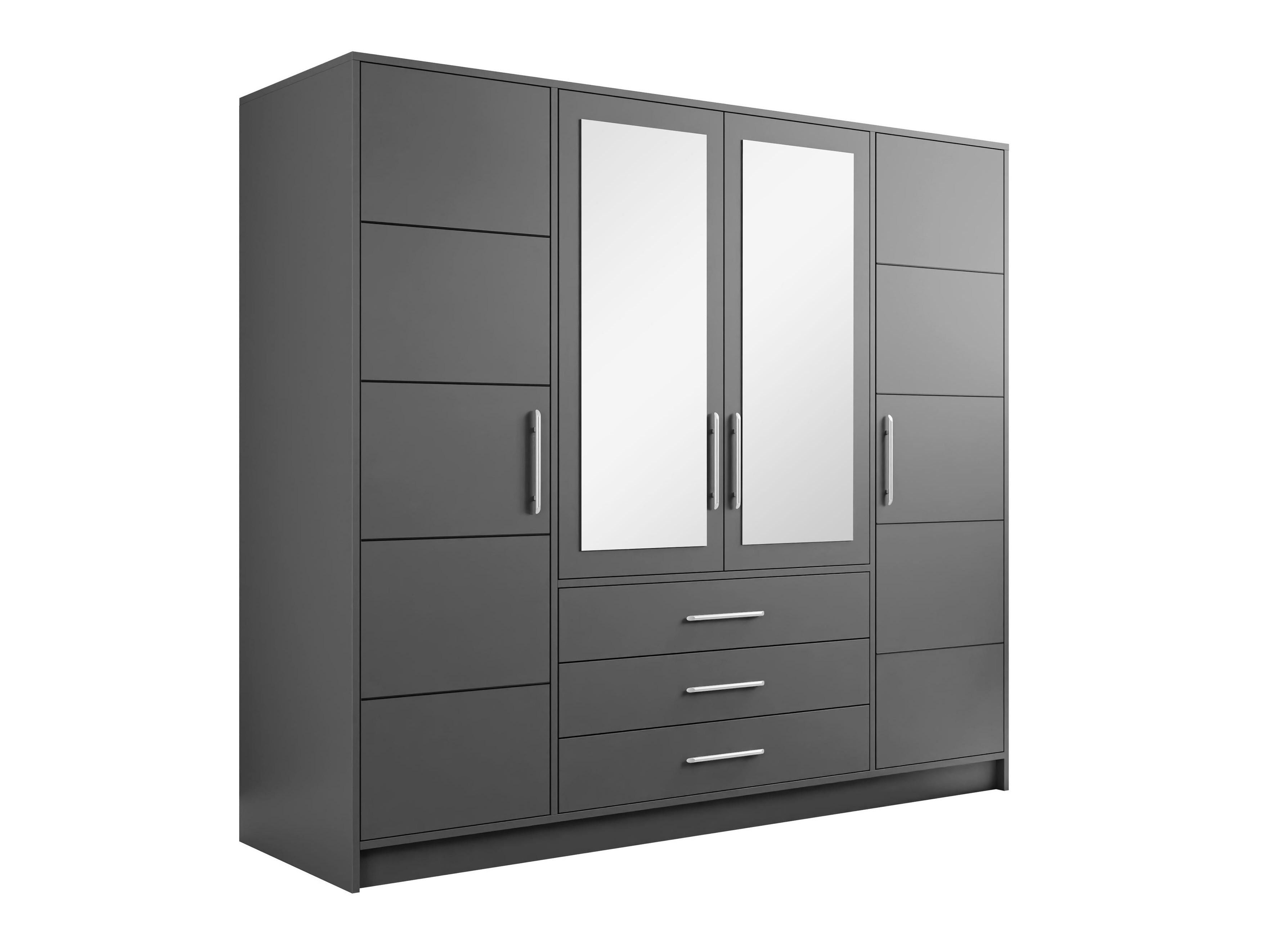 Wardrobe Dortivu 154 (Graphite)