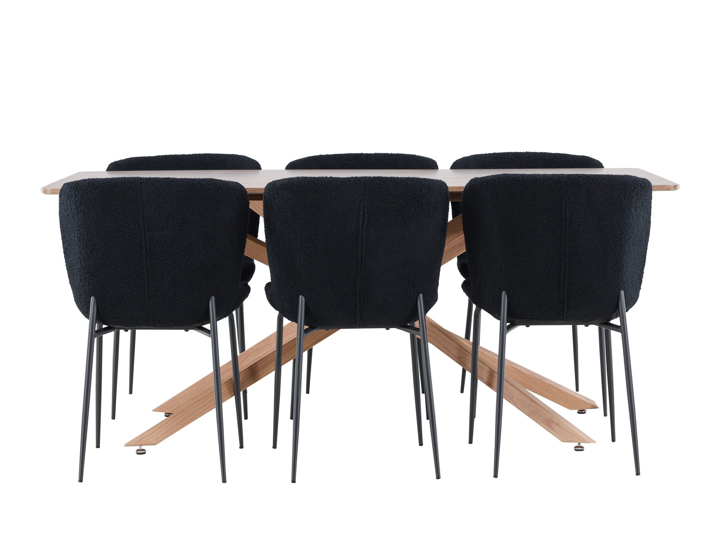 Dining set Dallas 5102 (Black)