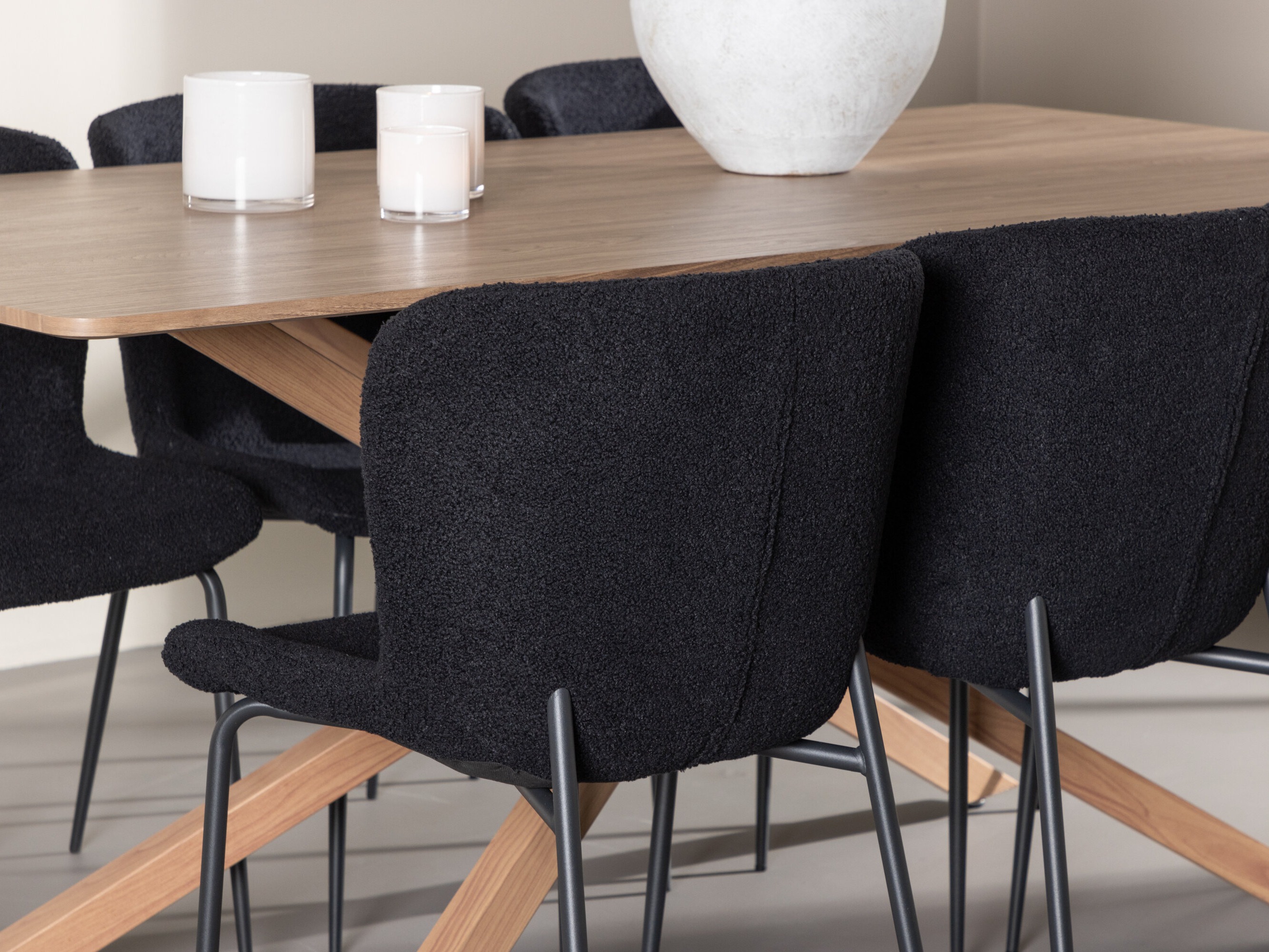 Dining set Dallas 5102 (Black)