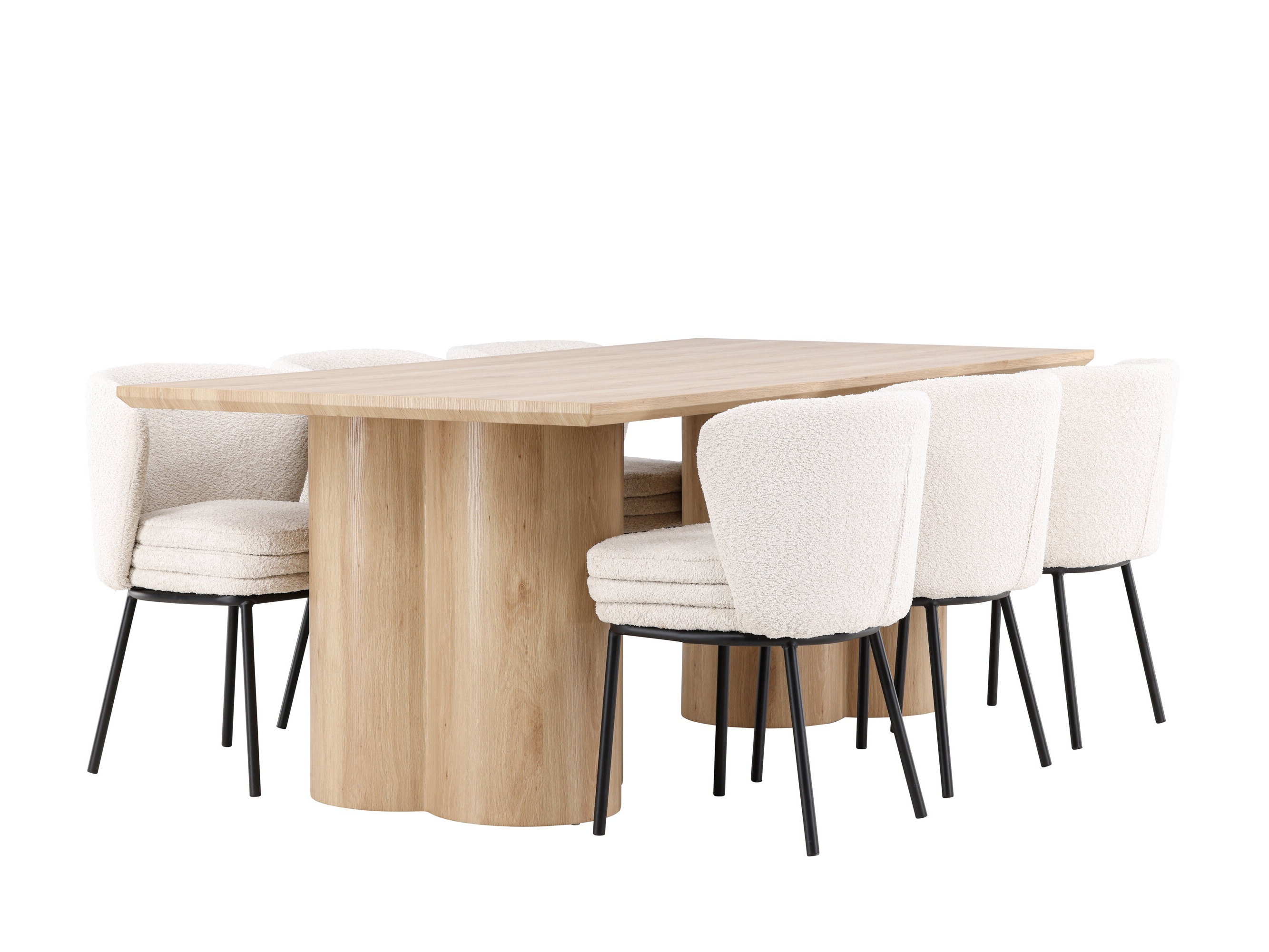 Dining set Dallas 5176 (Light wood)