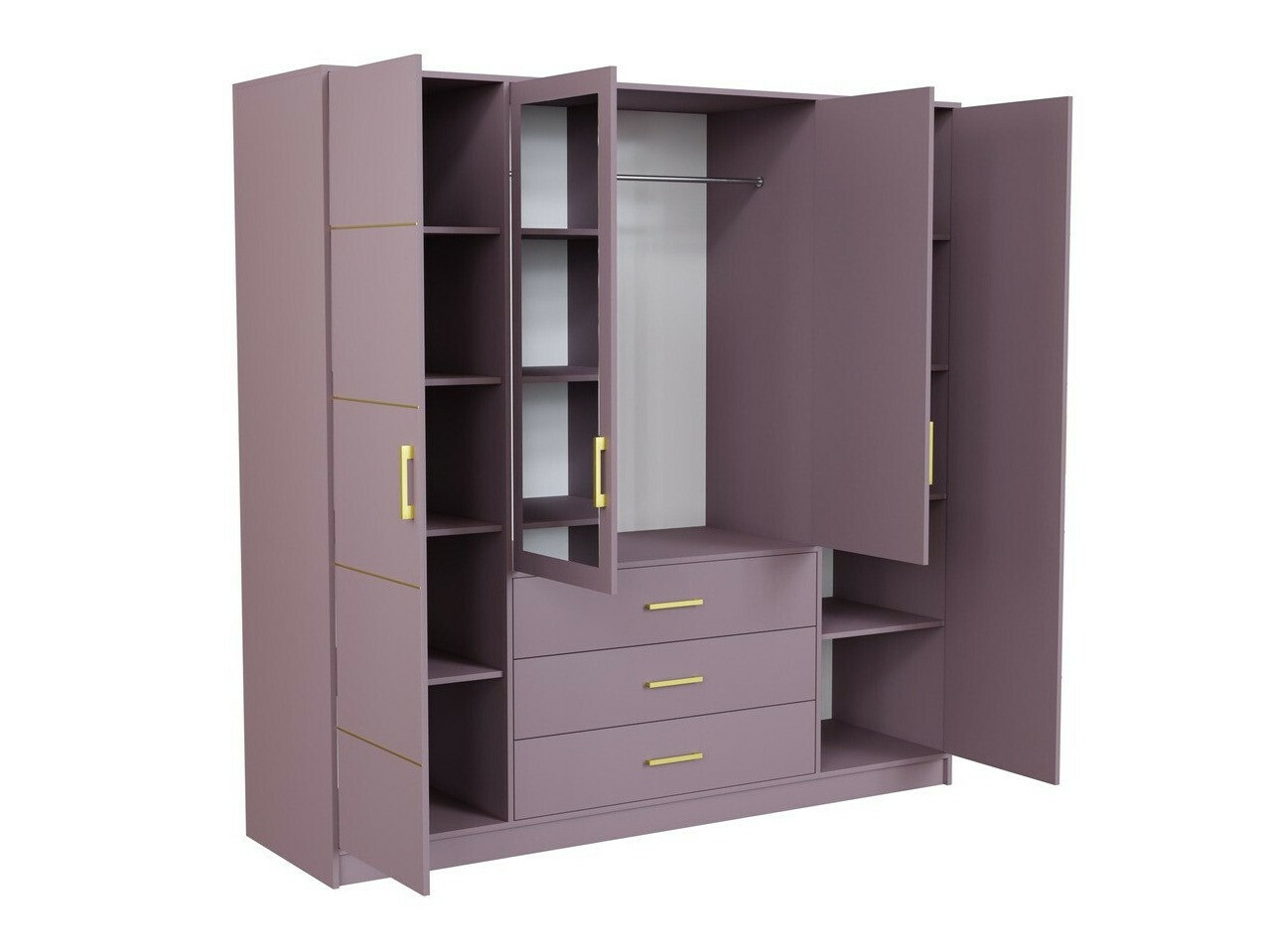 Furniture set Rosa I (Purple)