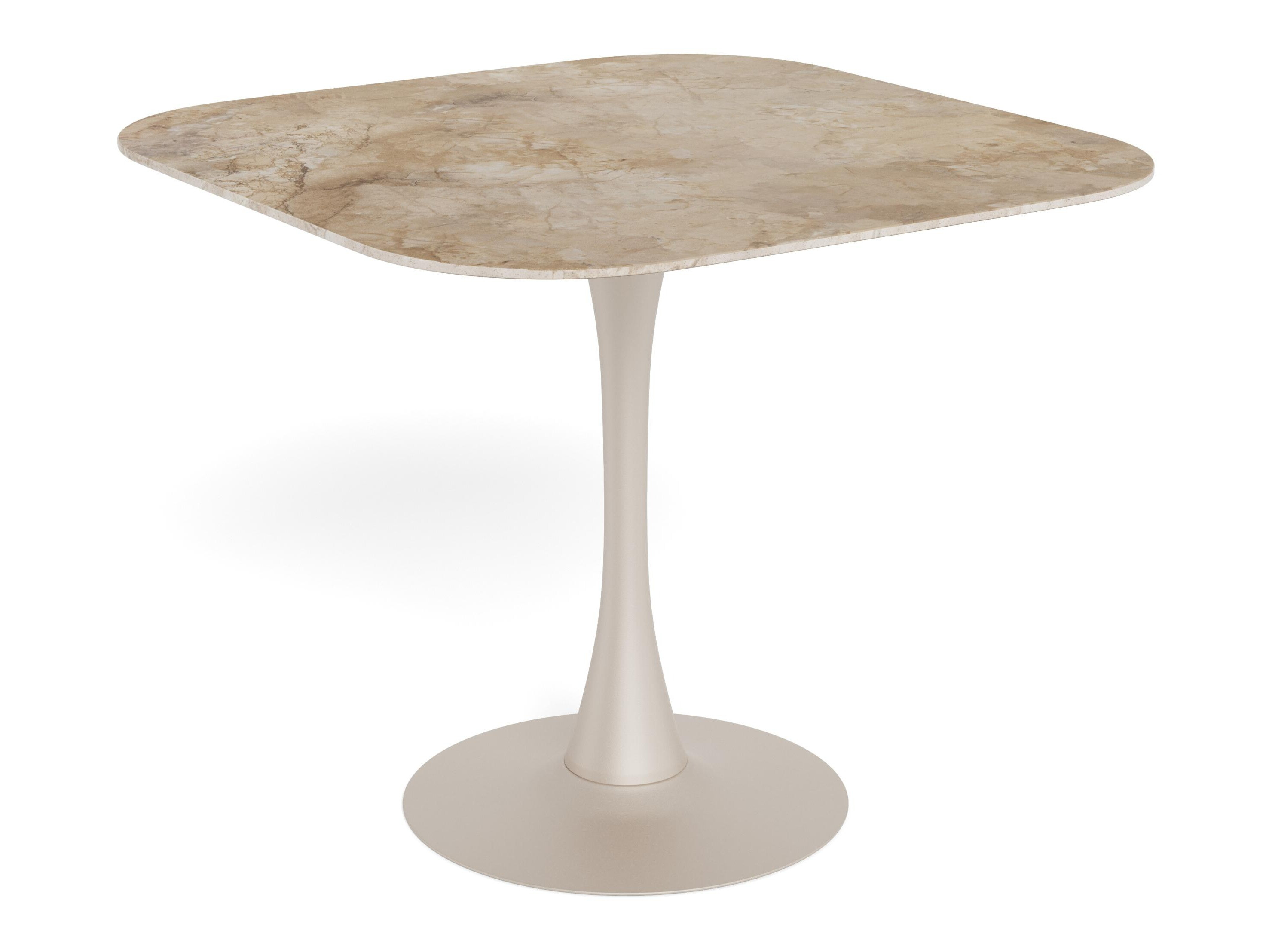 Table Norsica 690 (Beige + Brown marble)