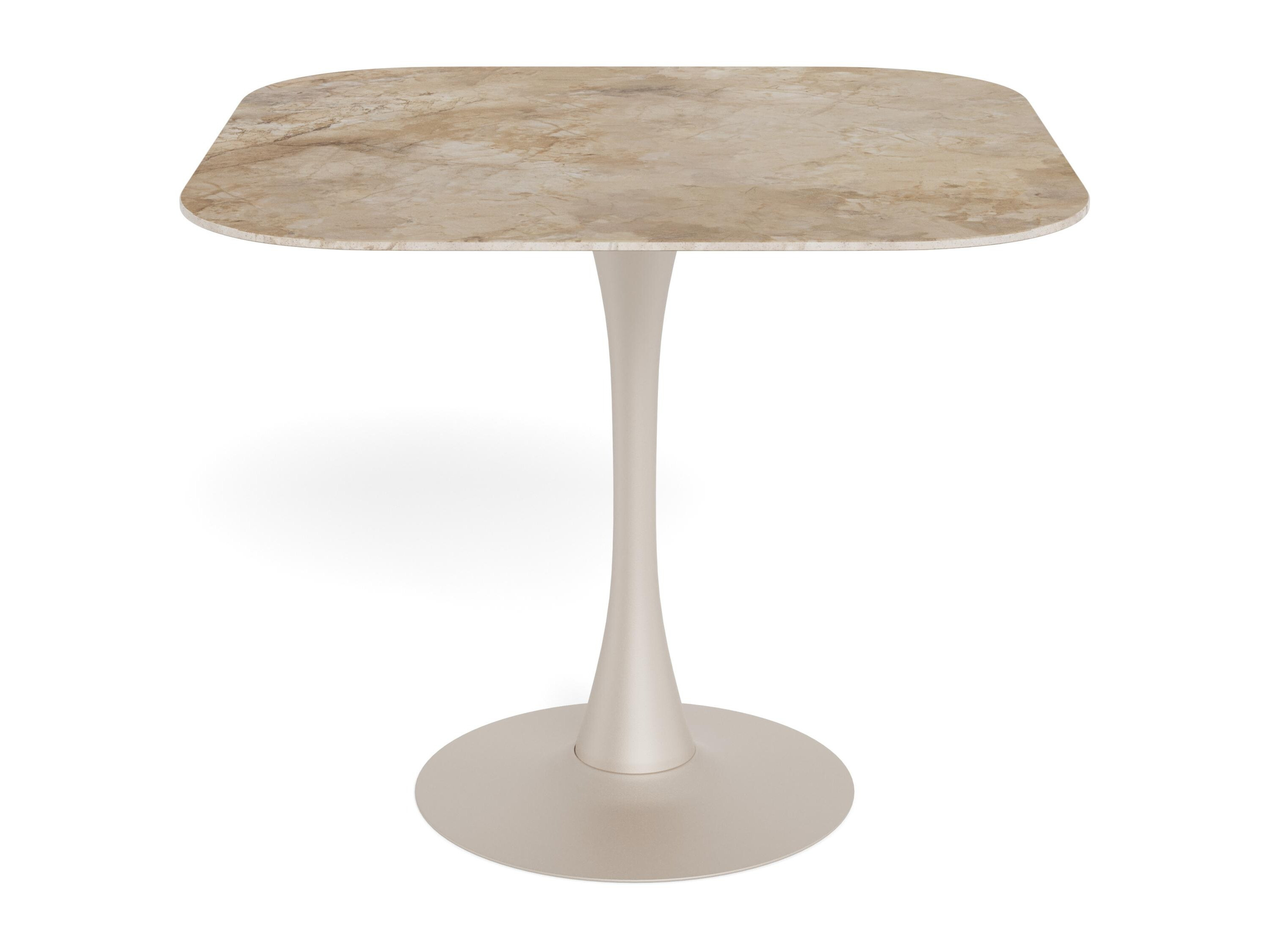 Table Norsica 690 (Beige + Brown marble)