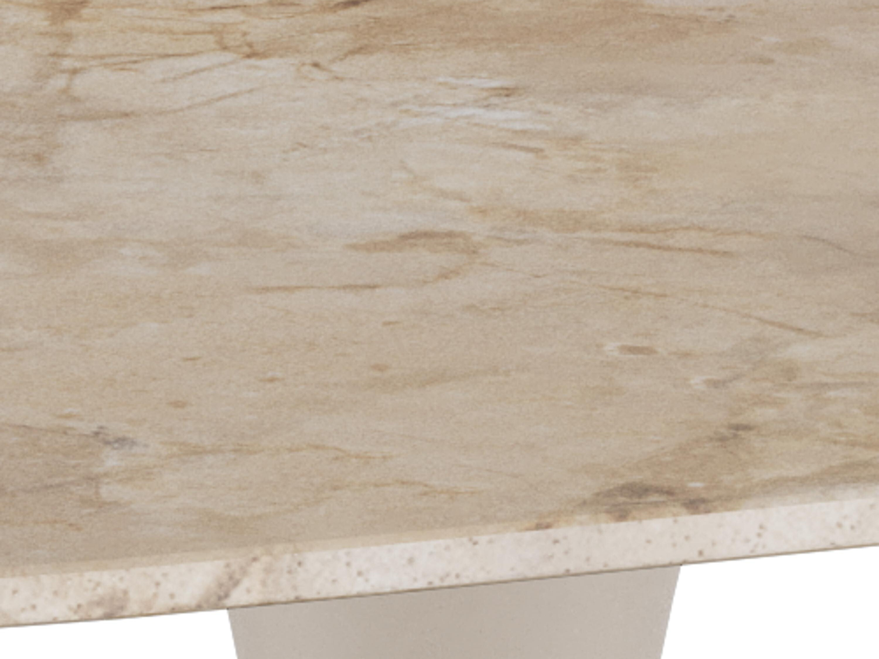 Table Norsica 690 (Beige + Brown marble)