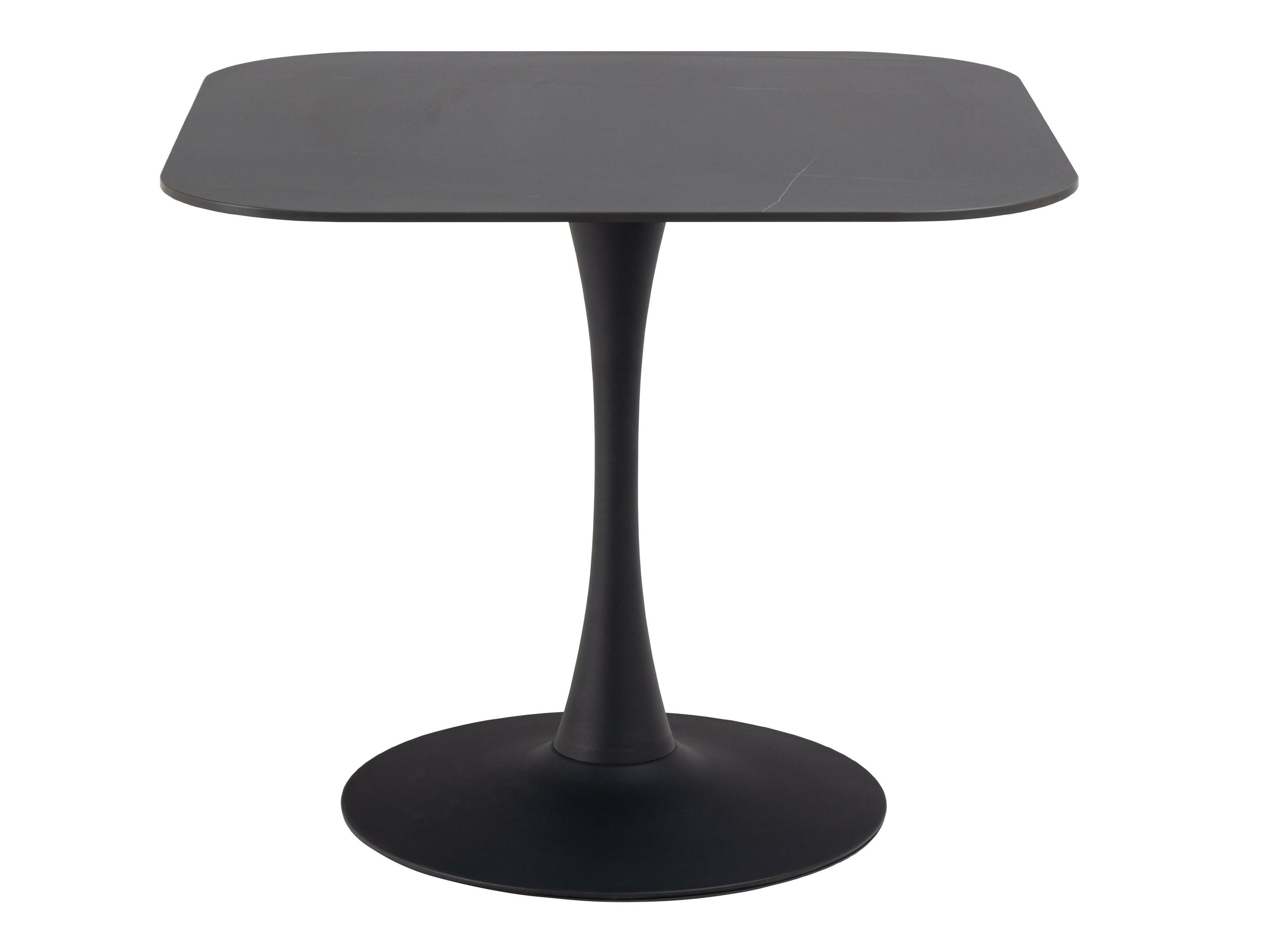 Table Norsica 690 (Black + Black marble)