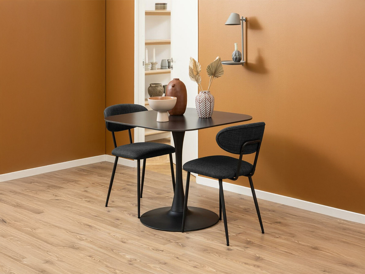 Table Norsica 690 (Black + Black marble)