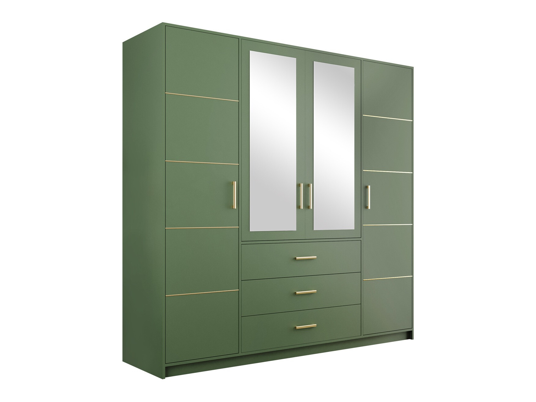 Wardrobe Delbalo 101 (Green)