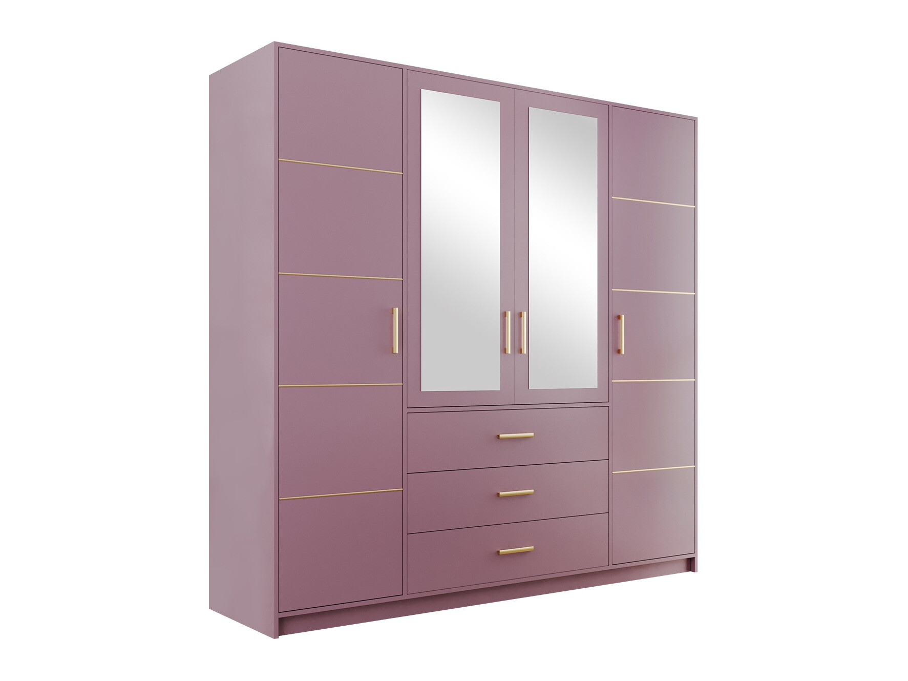 Wardrobe Rosa I (Purple)