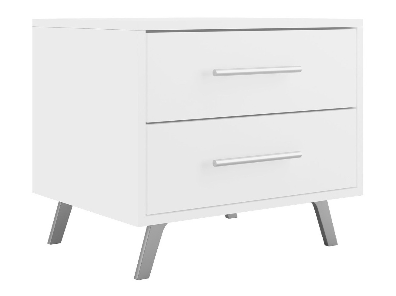 Bedside table Dortivu (White)
