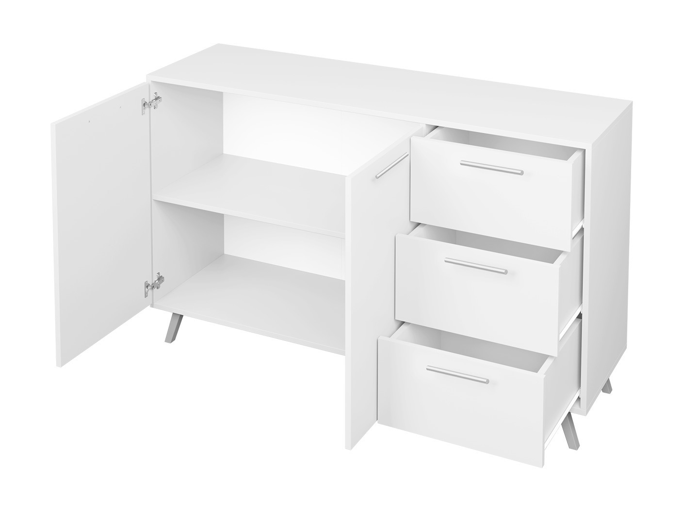 Chest of drawers Dortivu 160 (White)