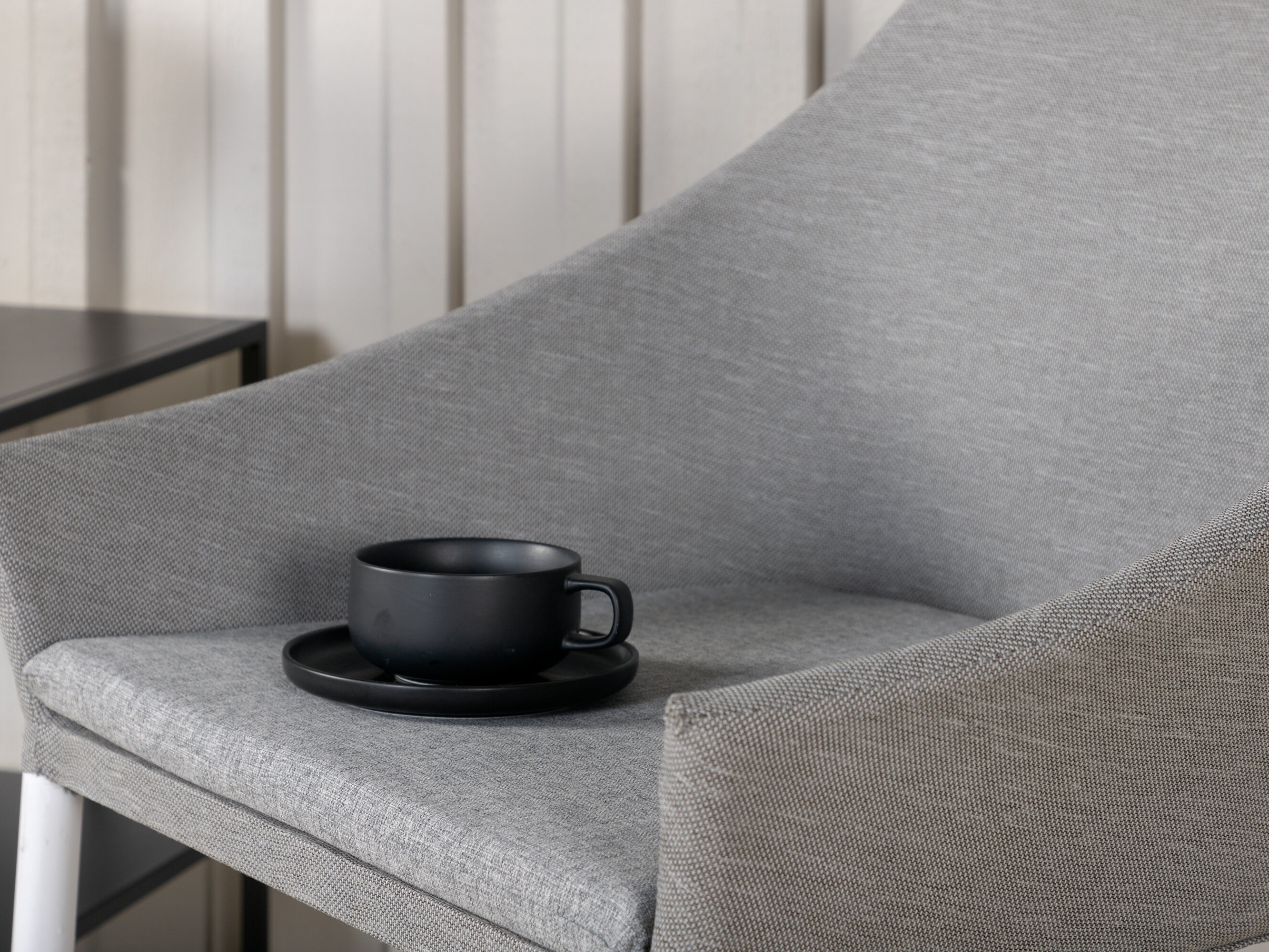 Outdoor chair Dallas 2563 (White + Grey)