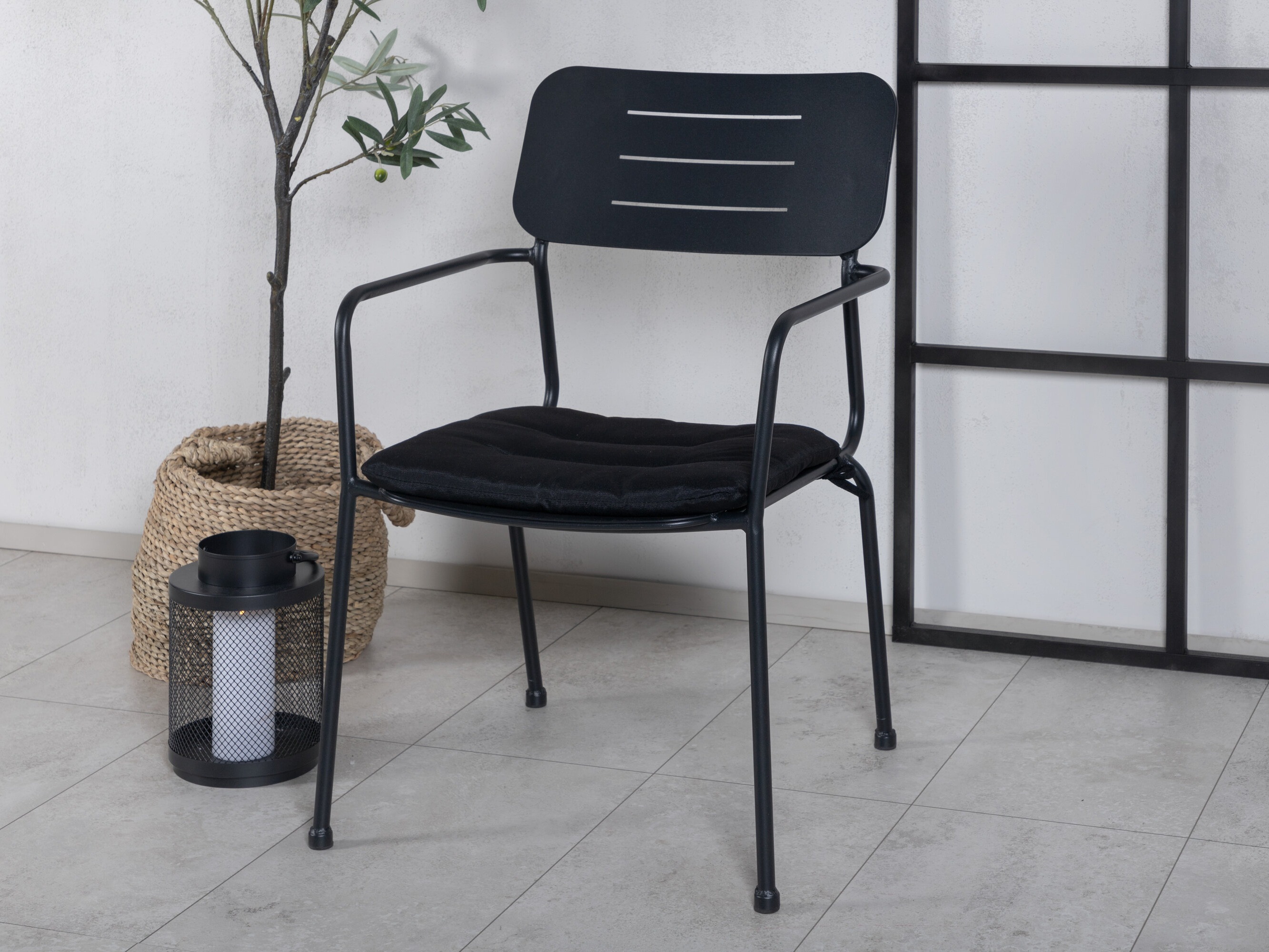 Outdoor chair Dallas 2773 (Black)