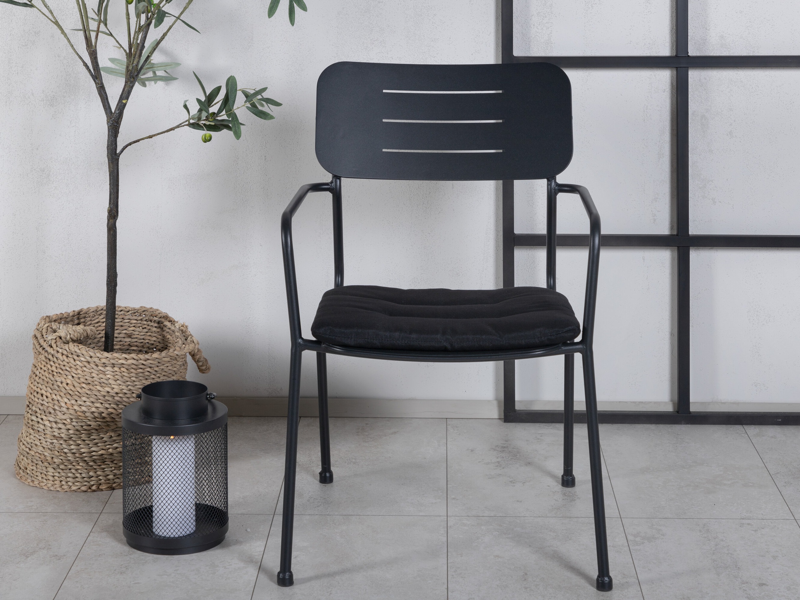 Outdoor chair Dallas 2773 (Black)