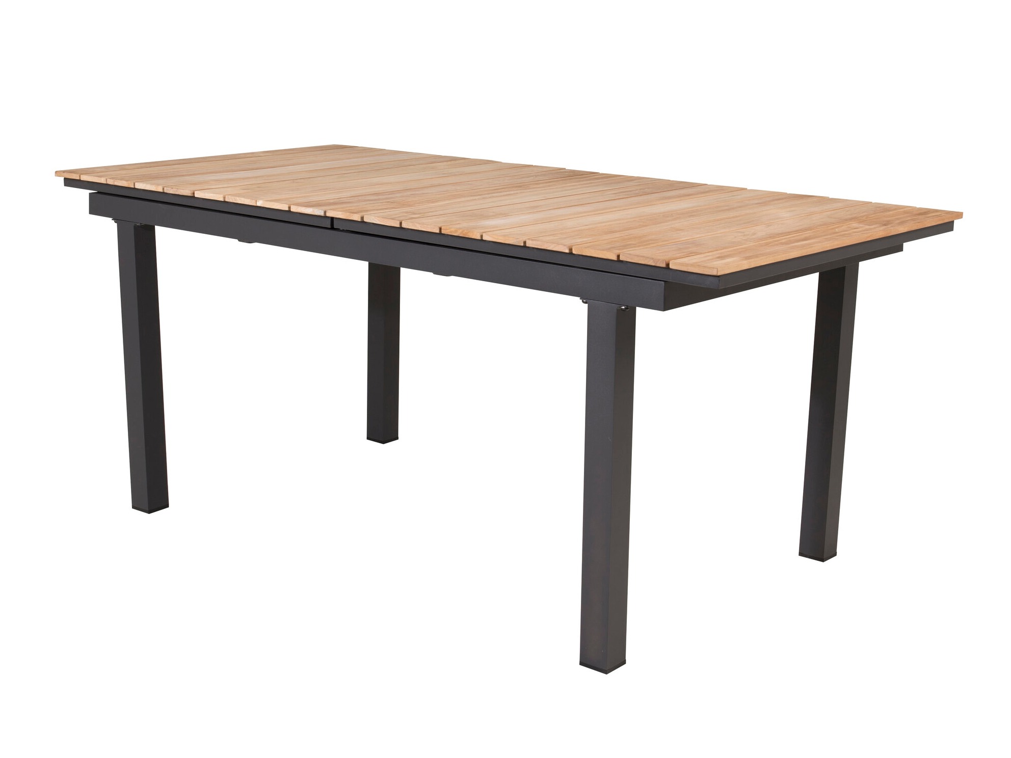 Outdoor table Dallas 2844 (Black + Brown)