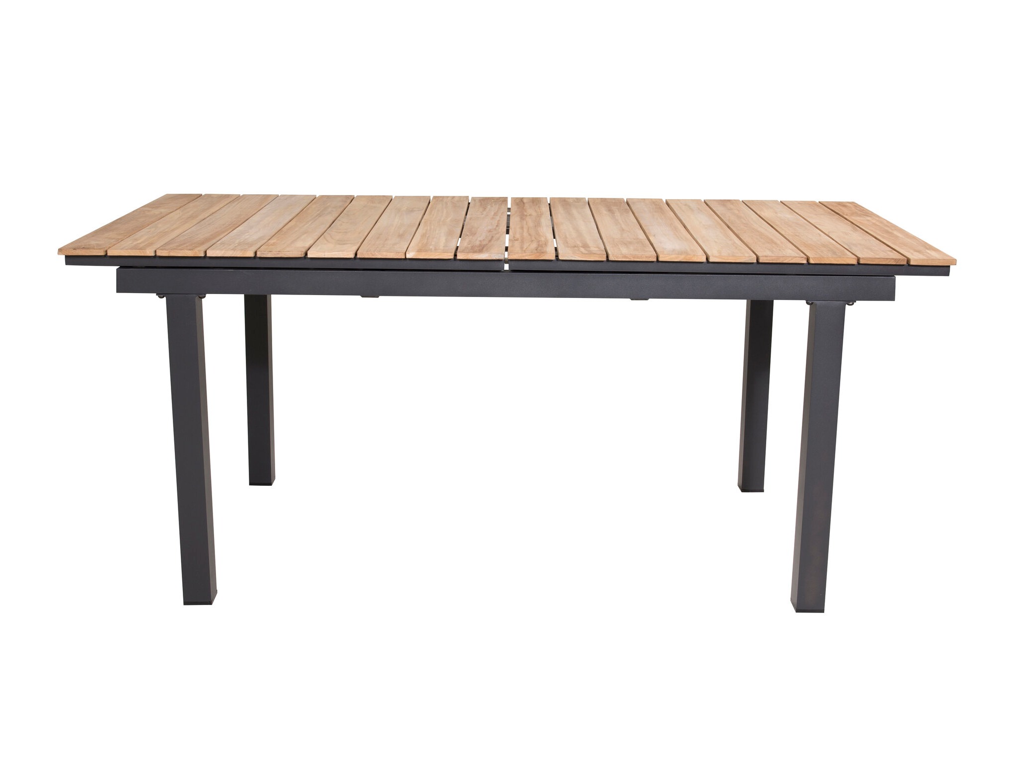Outdoor table Dallas 2844 (Black + Brown)