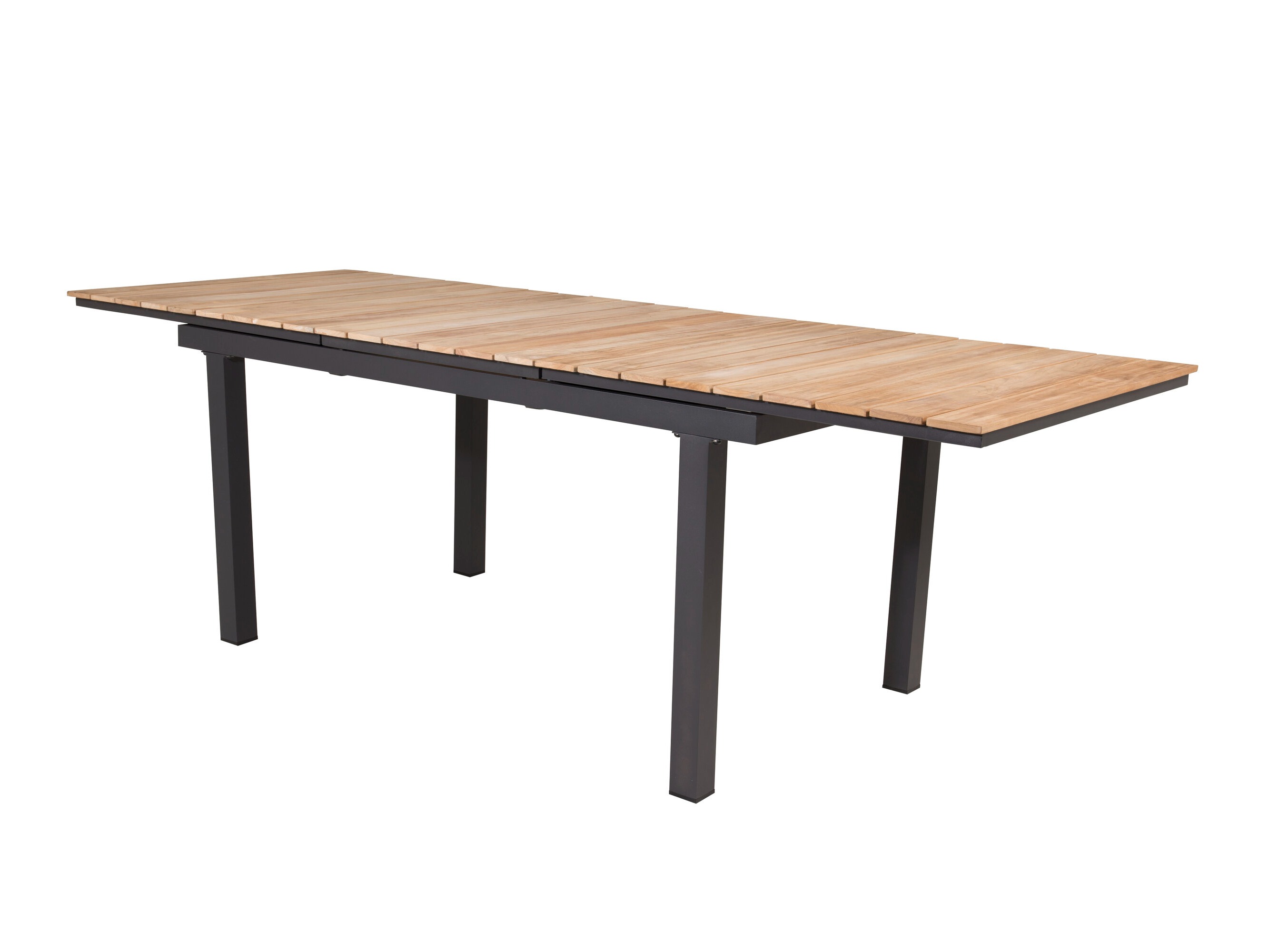 Outdoor table Dallas 2844 (Black + Brown)