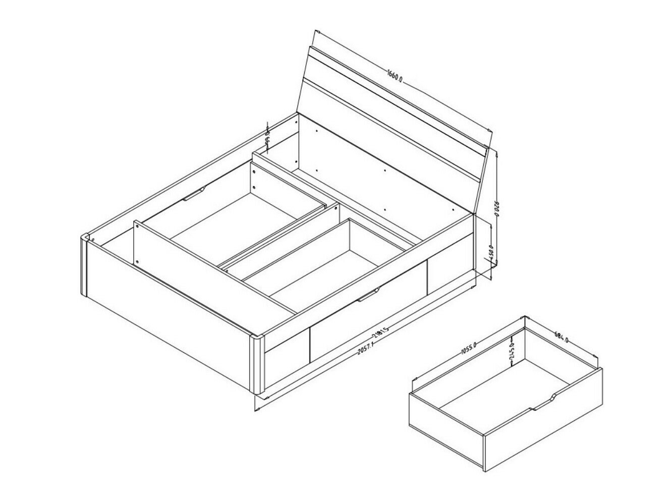 Bed Melvele 103