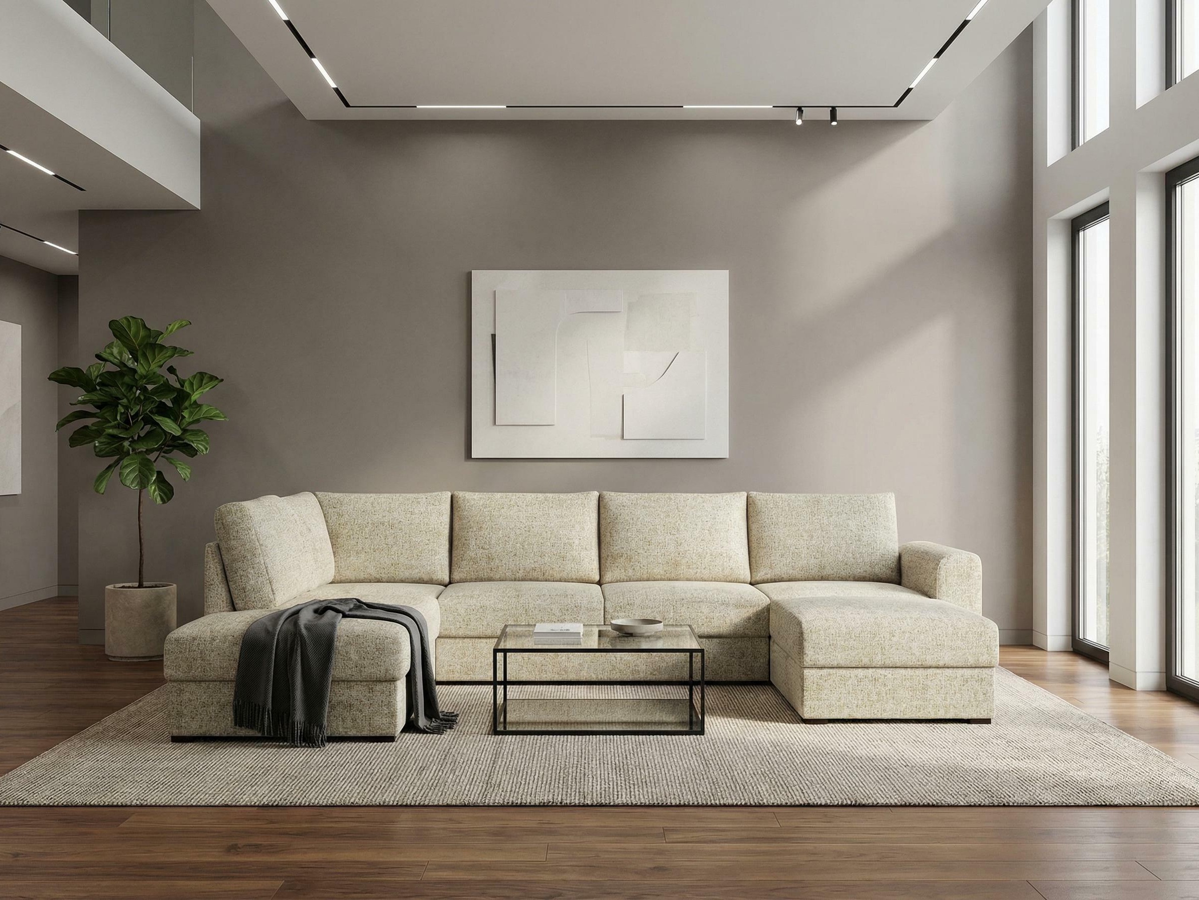 Corner sofa Comfivo Flumen (Corbett 21)