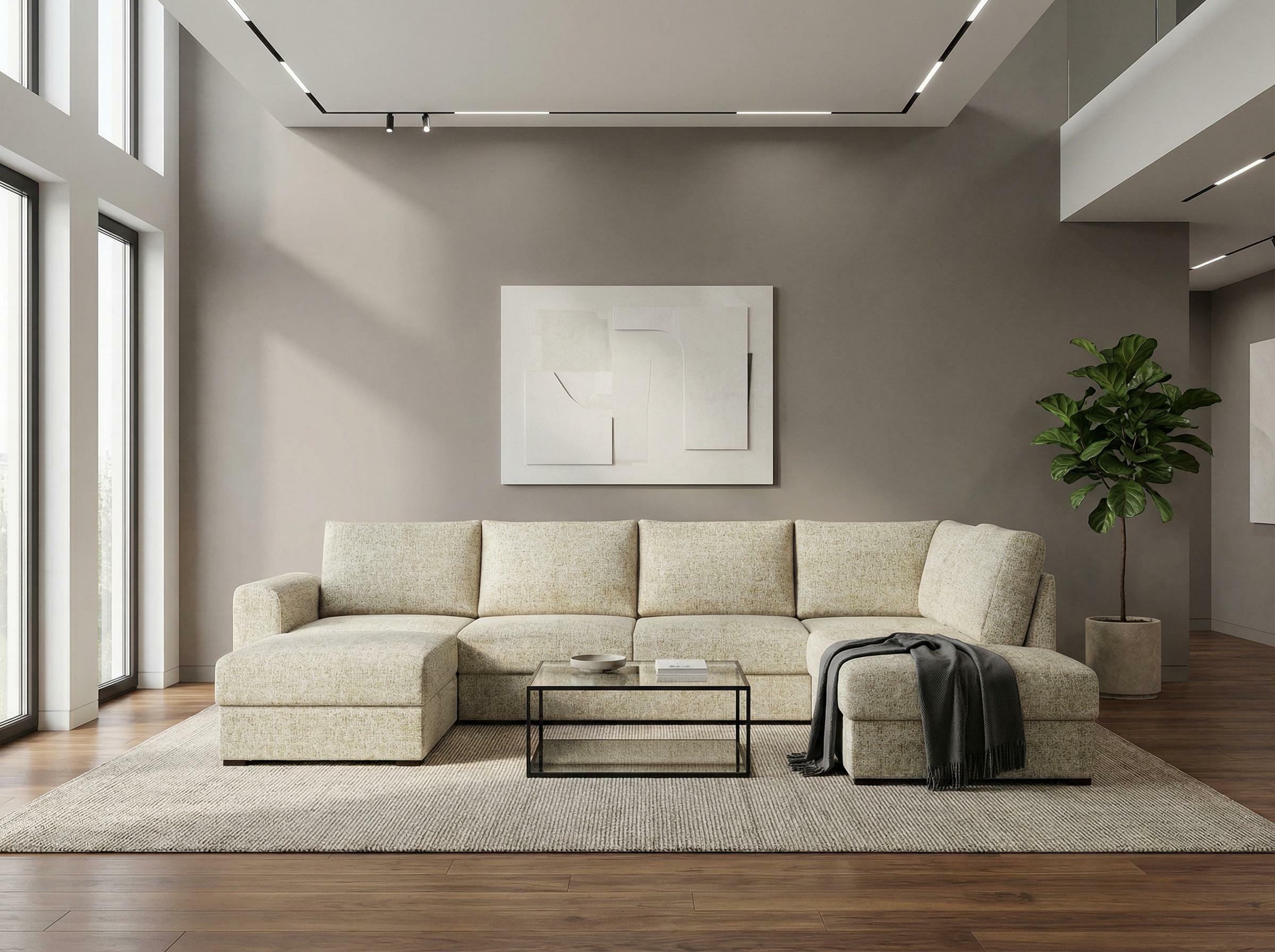 Corner sofa Comfivo Flumen (Corbett 21)