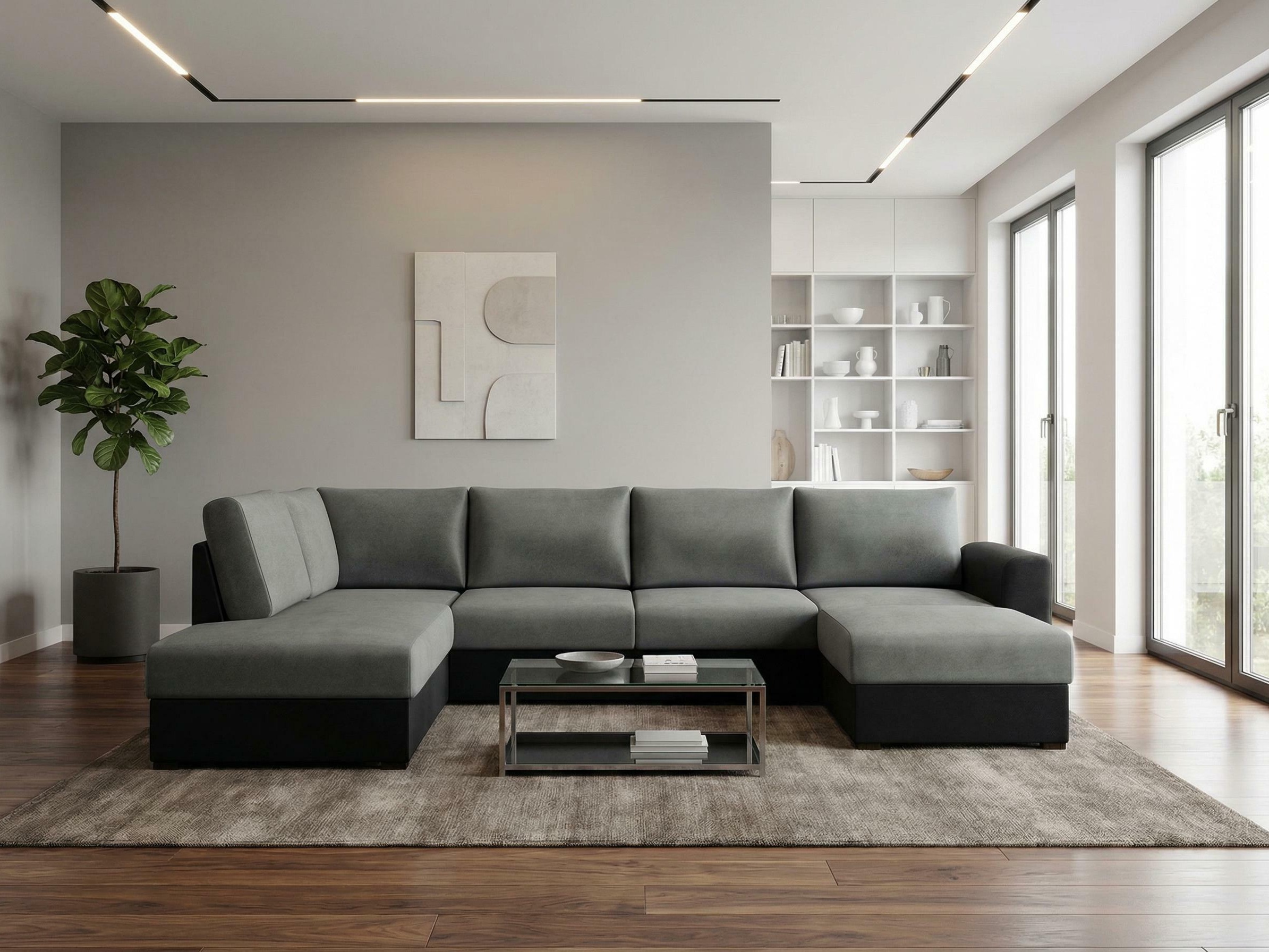 Corner sofa Comfivo Flumen (Piano 17 + Piano 14)