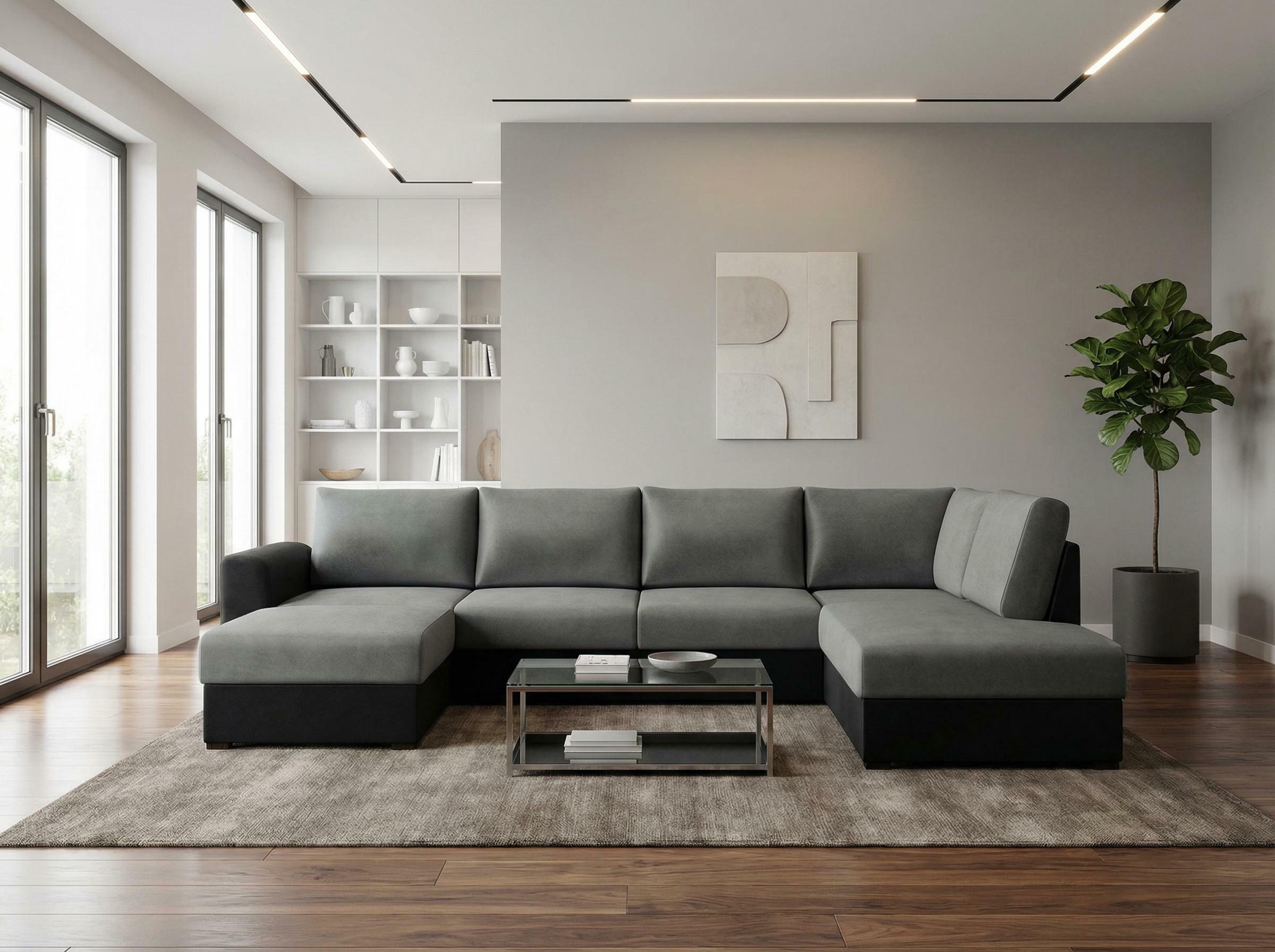 Corner sofa Comfivo Flumen (Piano 17 + Piano 14)