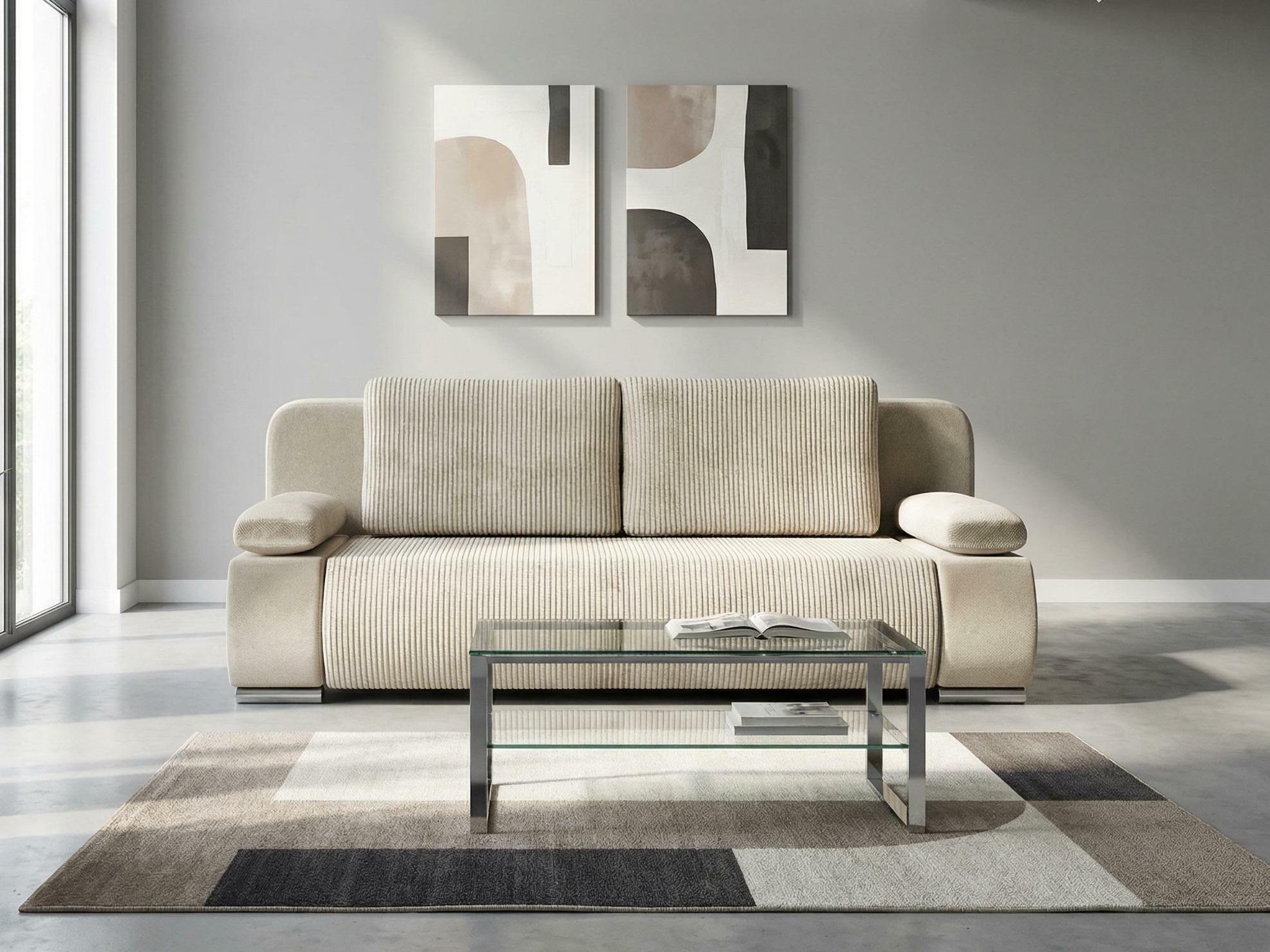 Sofa bed Comfivo Pudor (Poso 100 + Paros 01)