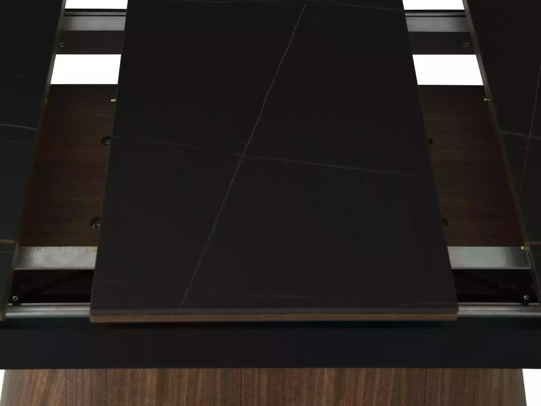 Table Detroit 932 (Black + Walnut)