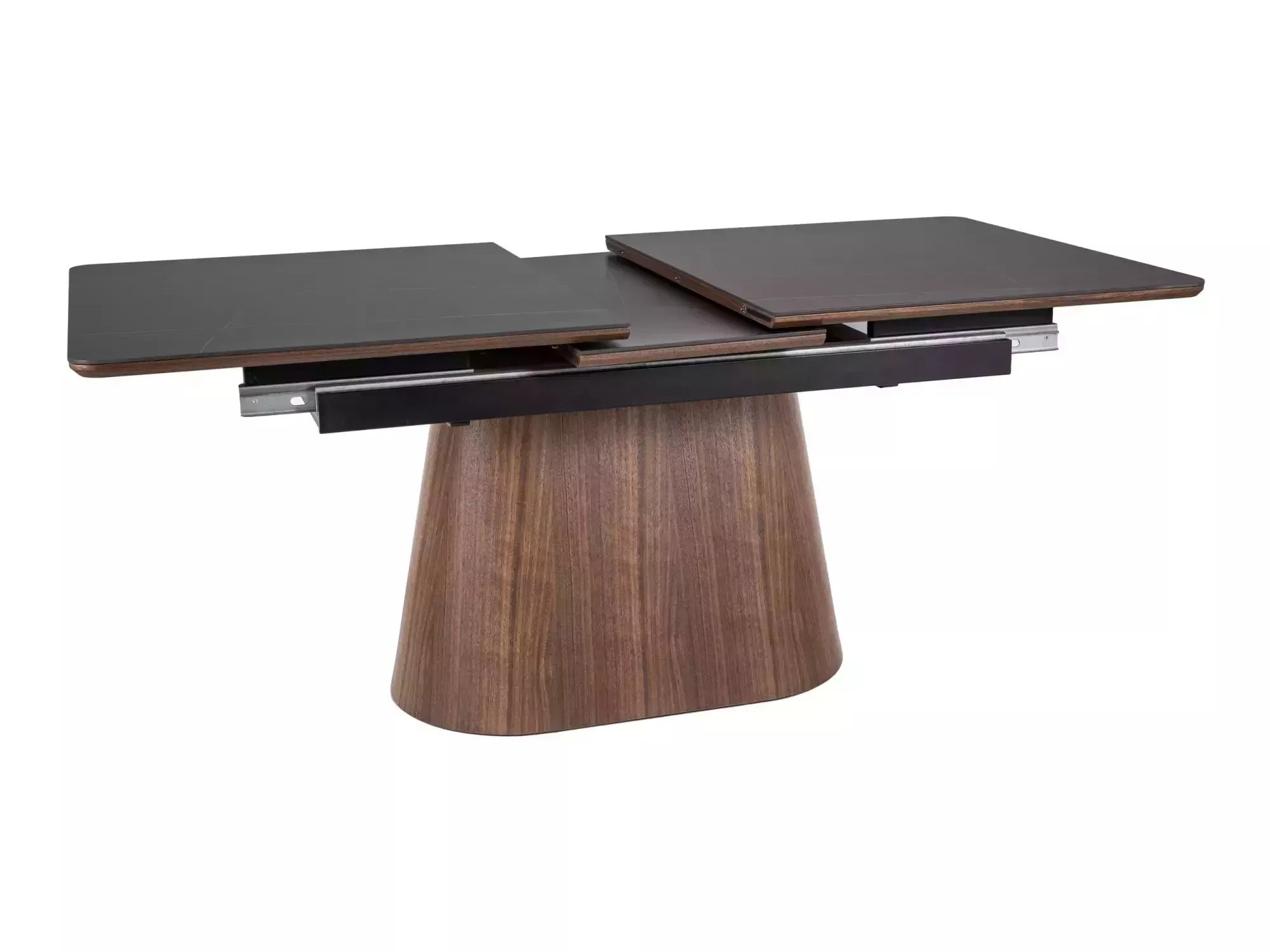 Table Detroit 932 (Black + Walnut)