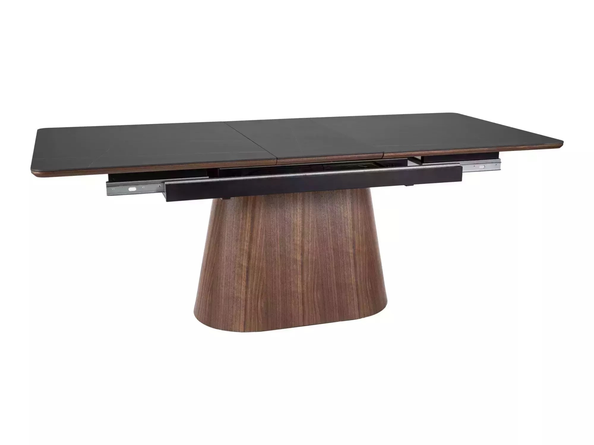 Table Detroit 932 (Black + Walnut)
