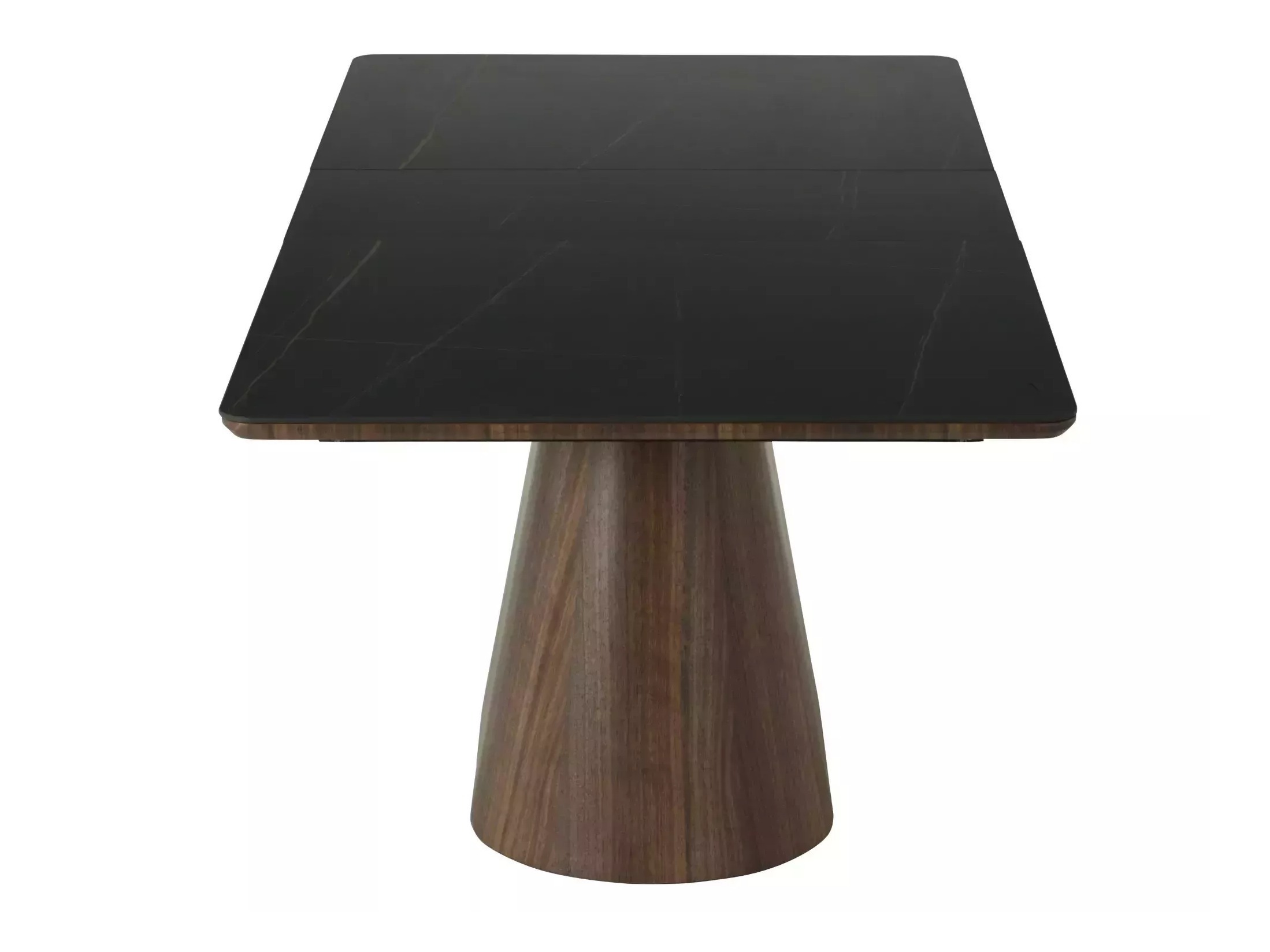Table Detroit 932 (Black + Walnut)