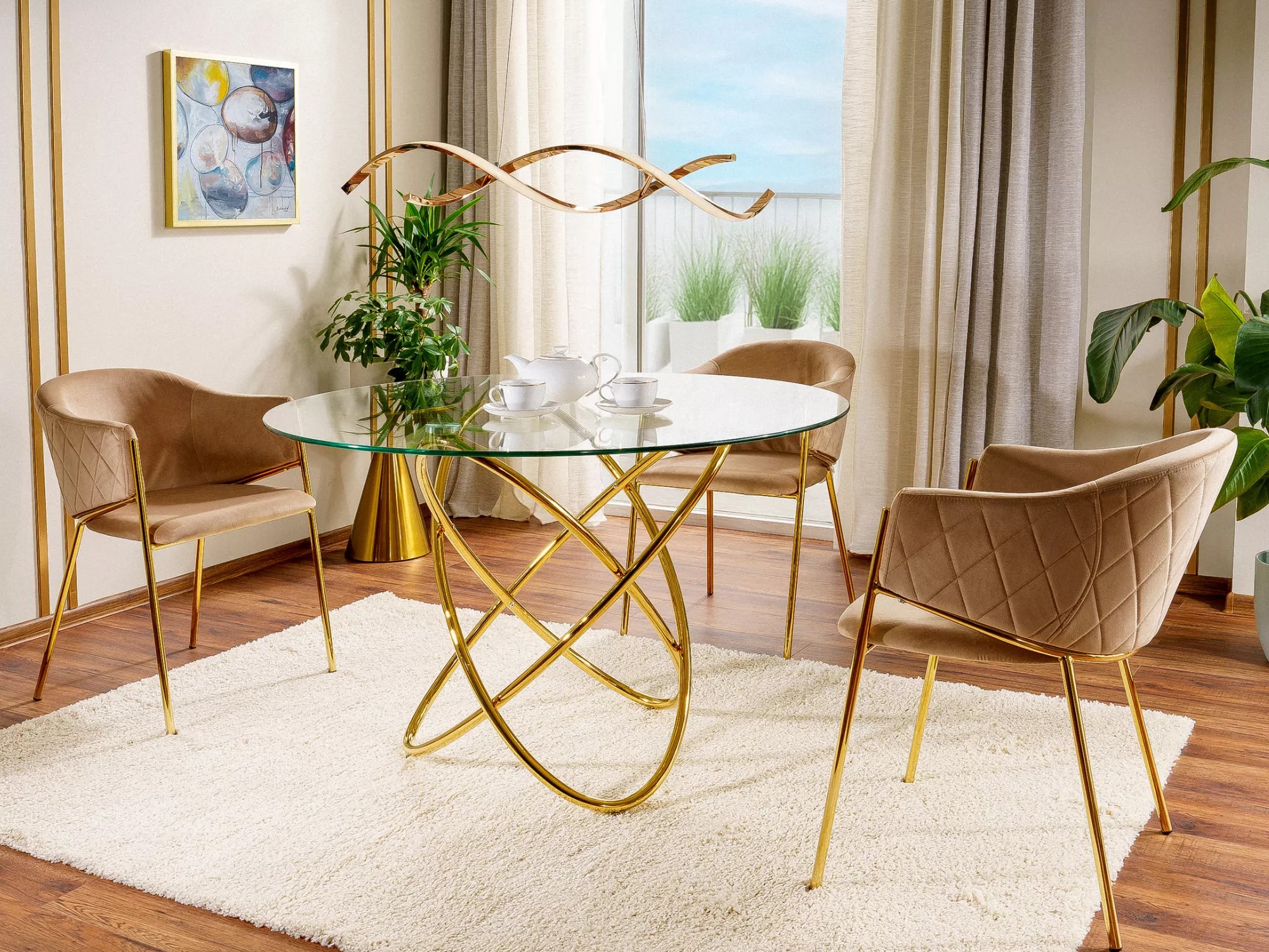 Table Detroit 933 (Golden)
