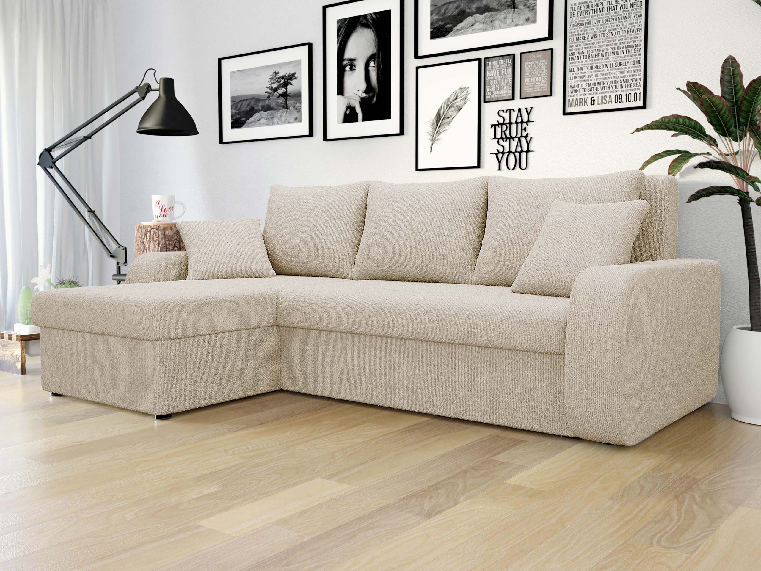 Corner sofa Comfivo 135 (Sandu 224.02)