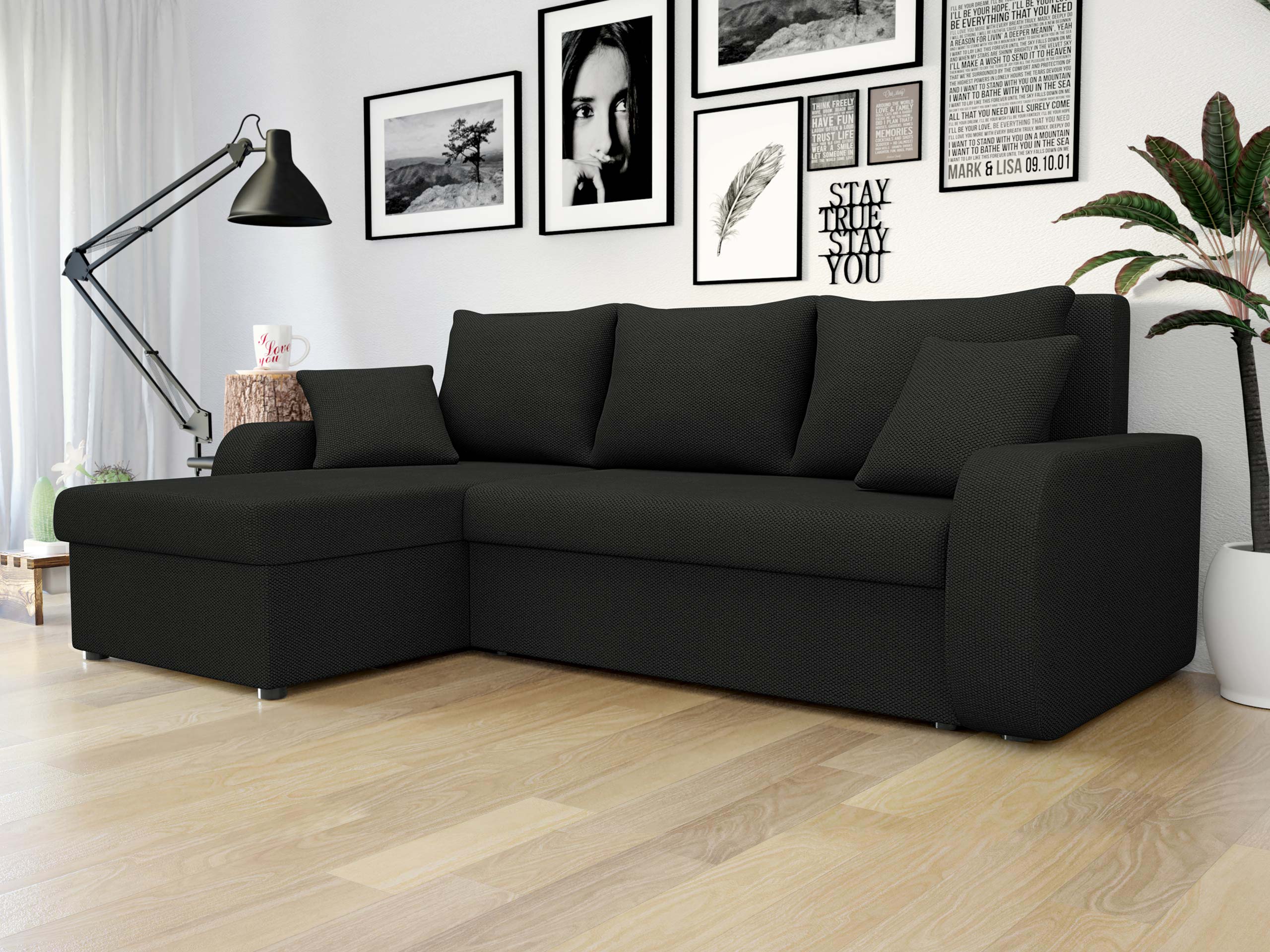 Corner sofa Comfivo Melissa (Cruz 99)