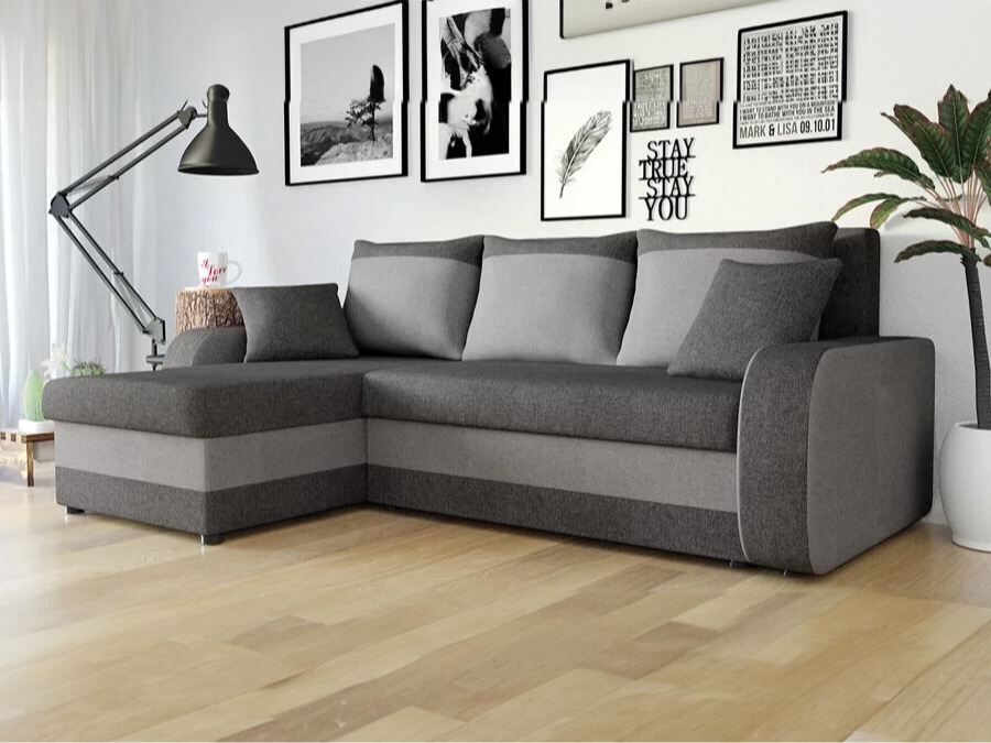Corner sofa Comfivo 135 (Lux 06 + Lux 05)