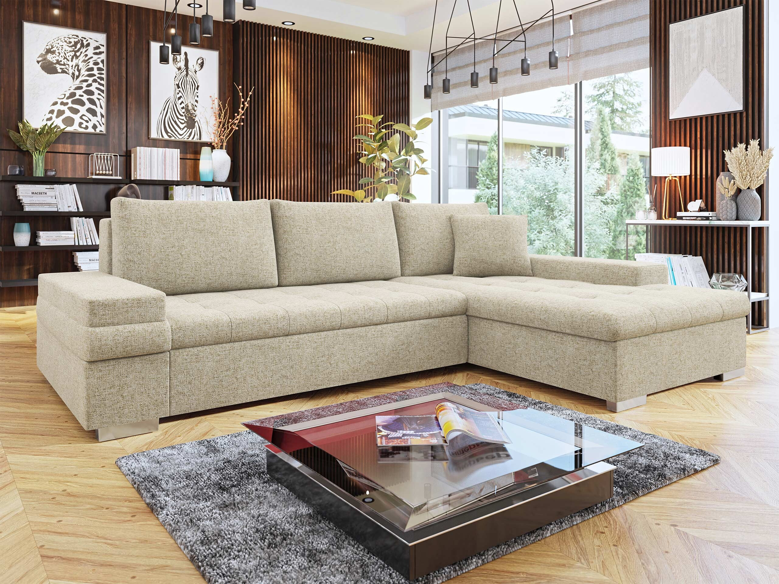 Corner sofa Comfivo Olivetum III (Corbett 21)