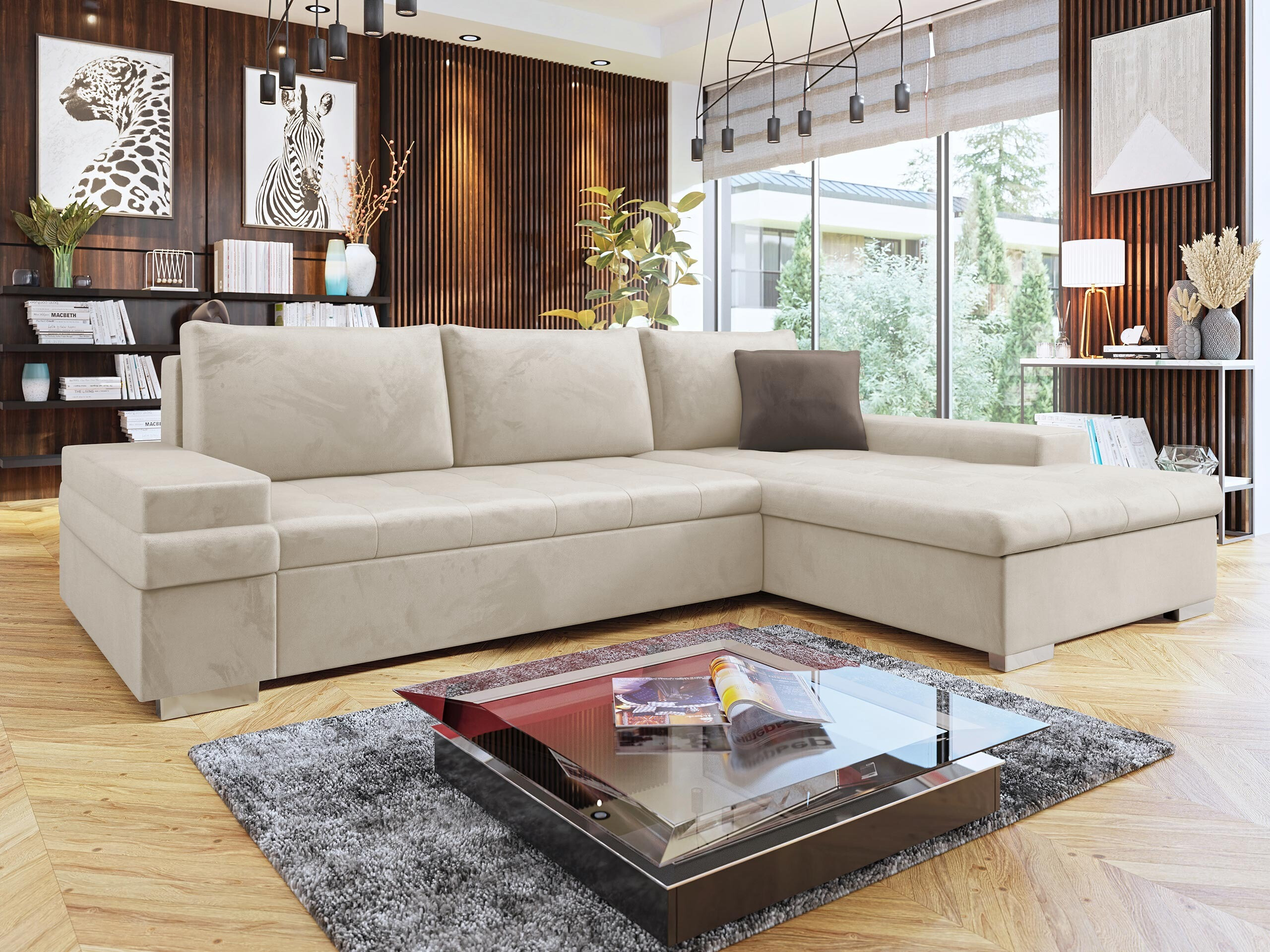 Corner sofa Comfivo Olivetum III (Piano 02 + Piano 05)