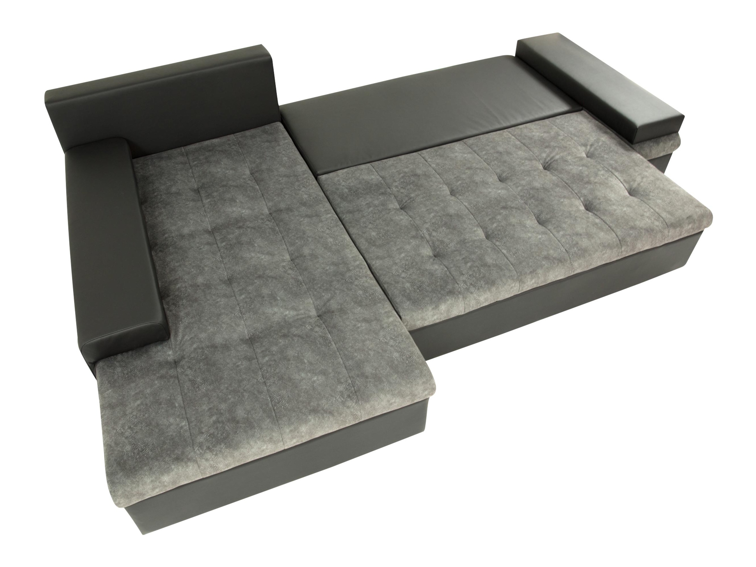 Corner sofa Comfivo Olivetum III (Piano 17 + Mokka 82)
