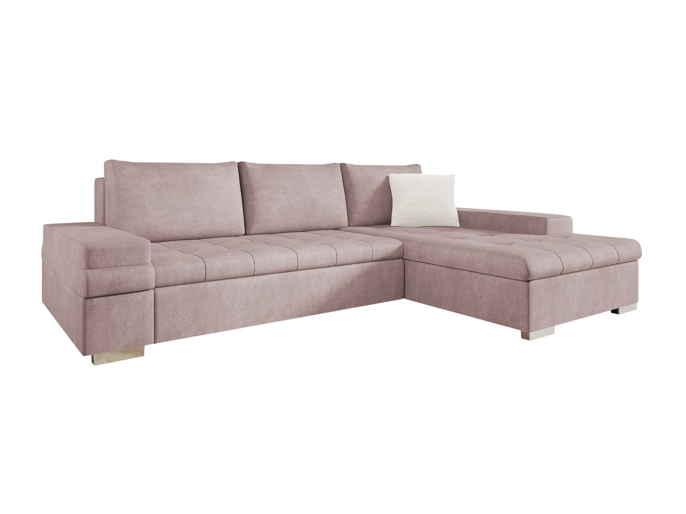 Corner sofa Comfivo Olivetum III (Zoya 03 + Mokka 03)
