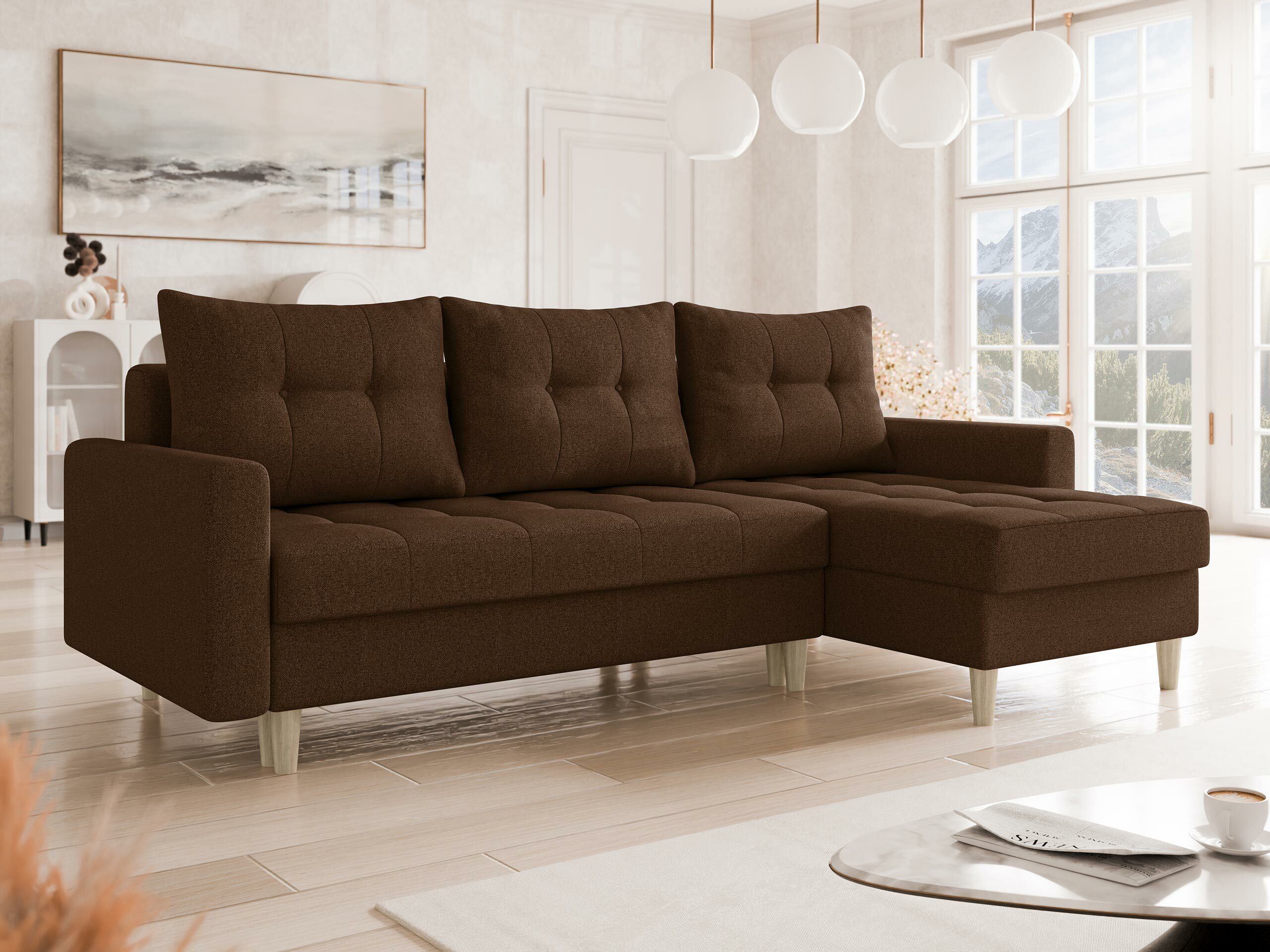 Corner sofa Boulder 100 (Malmo 25)