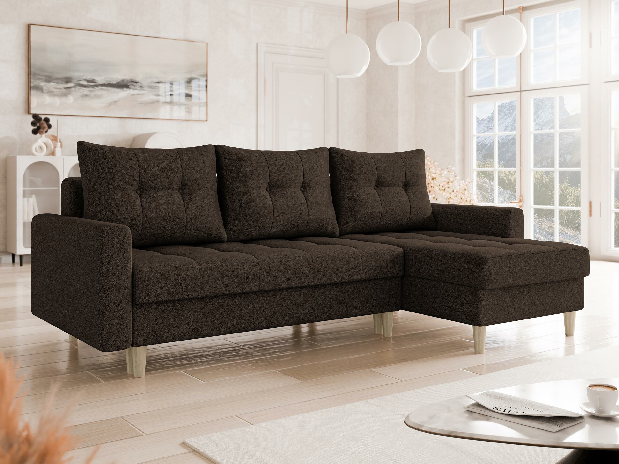 Corner sofa Boulder 100 (Malmo 28)