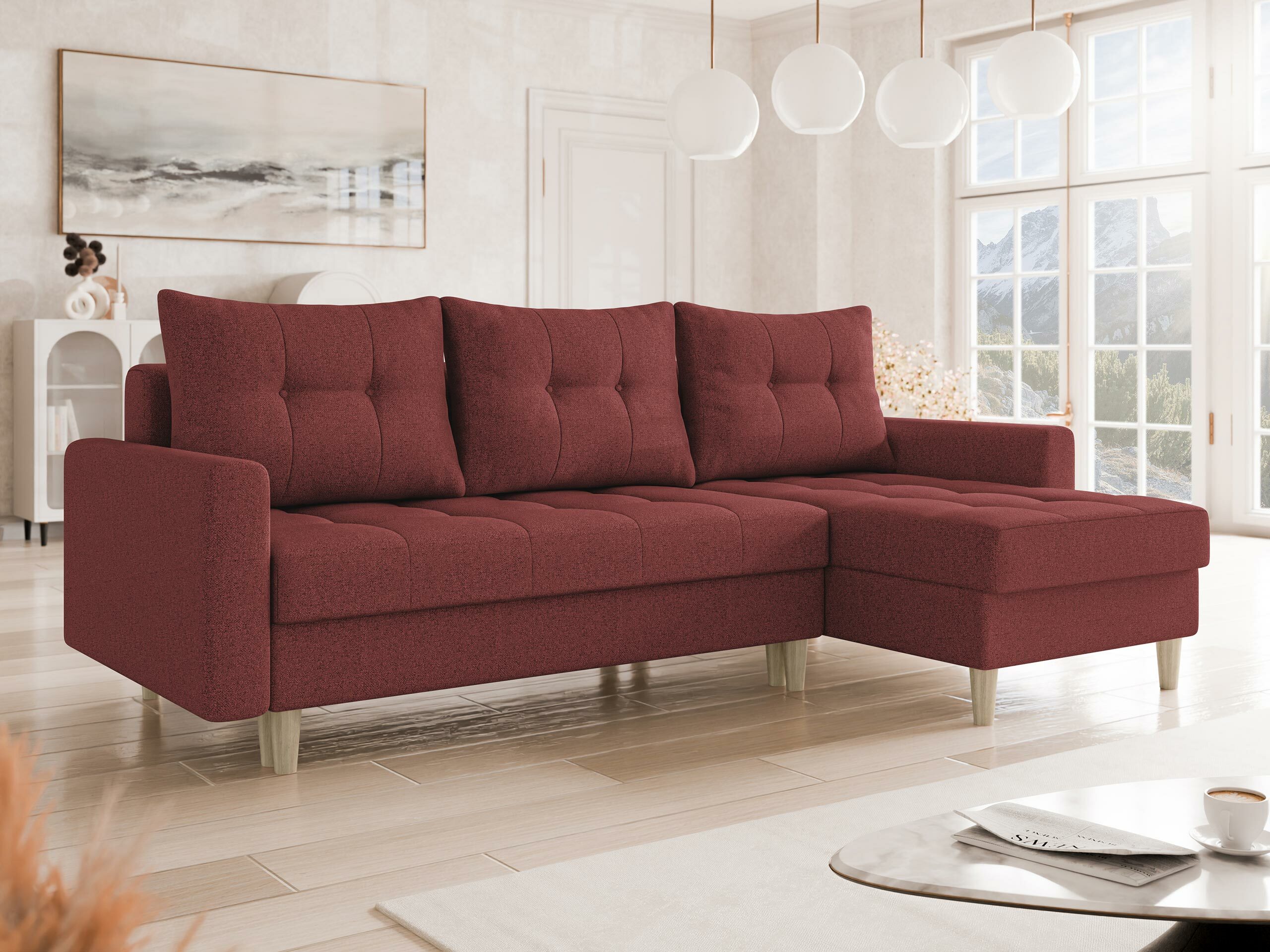 Corner sofa Boulder 100 (Malmo 63)