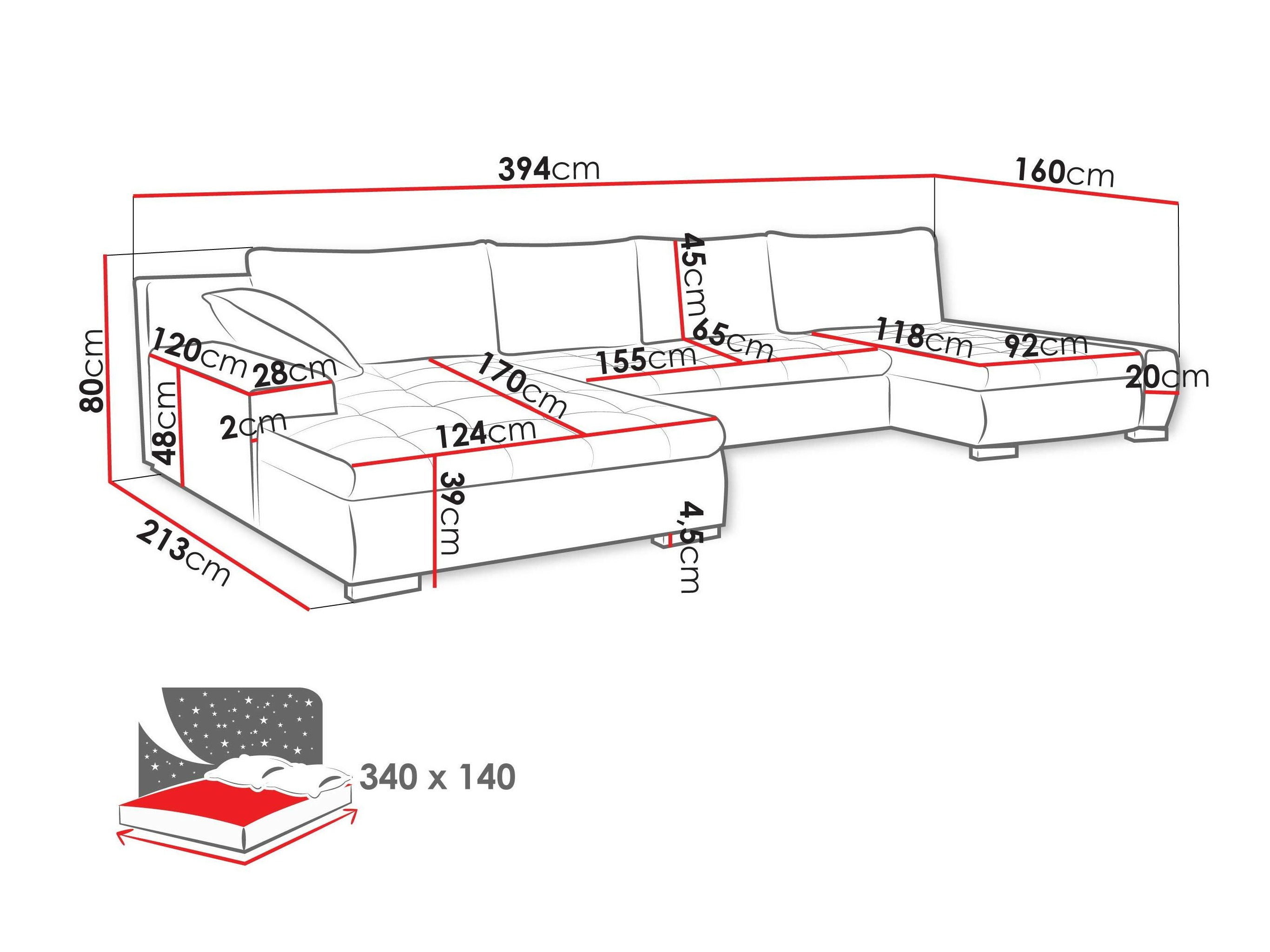 Corner sofa Comfivo 248 (Venus Velvet 2927 + Miu 2041 + Venus Velvet 2927)
