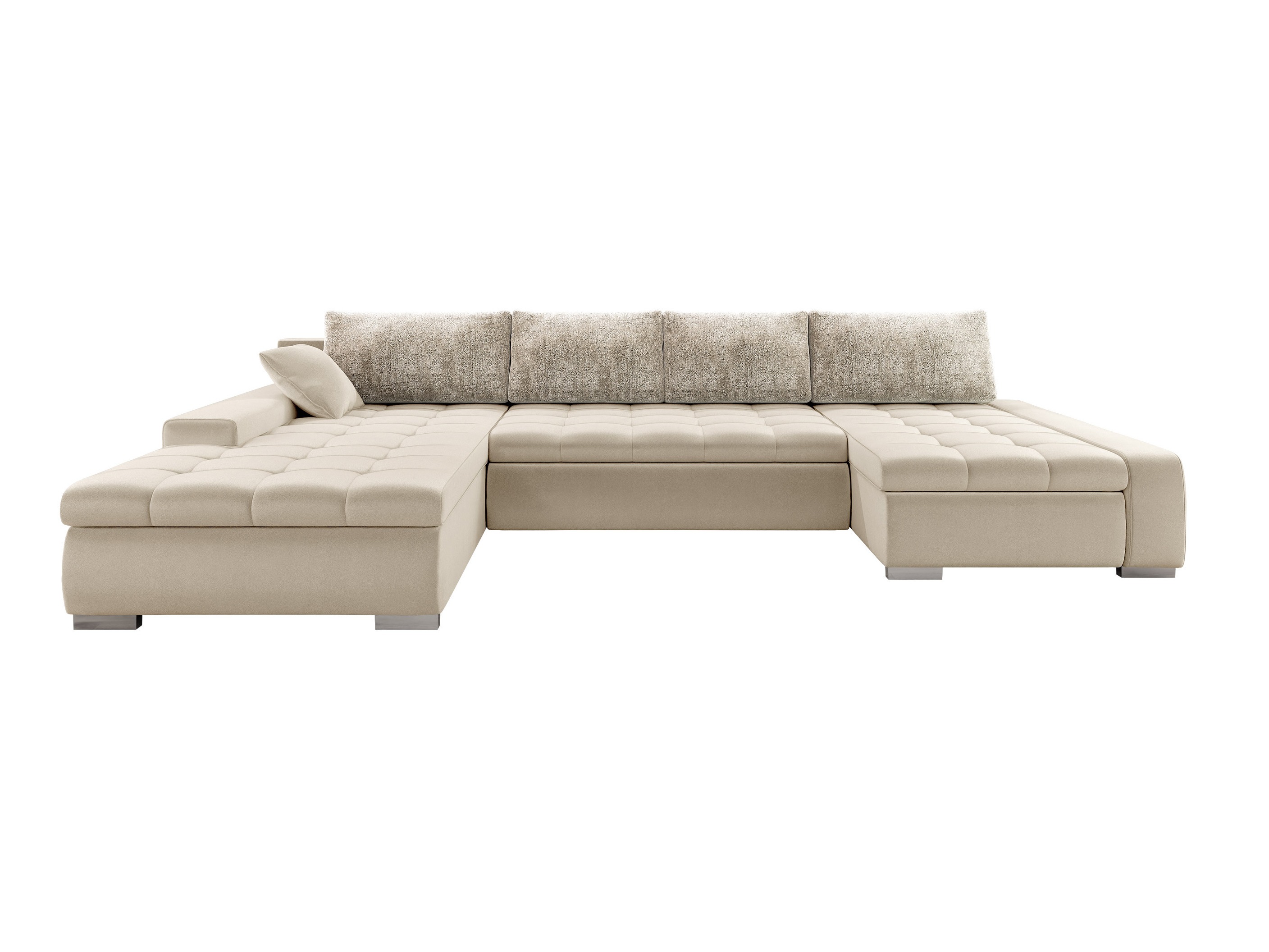 Corner sofa Comfivo 248 (Venus Velvet 2927 + Miu 2041 + Venus Velvet 2927)