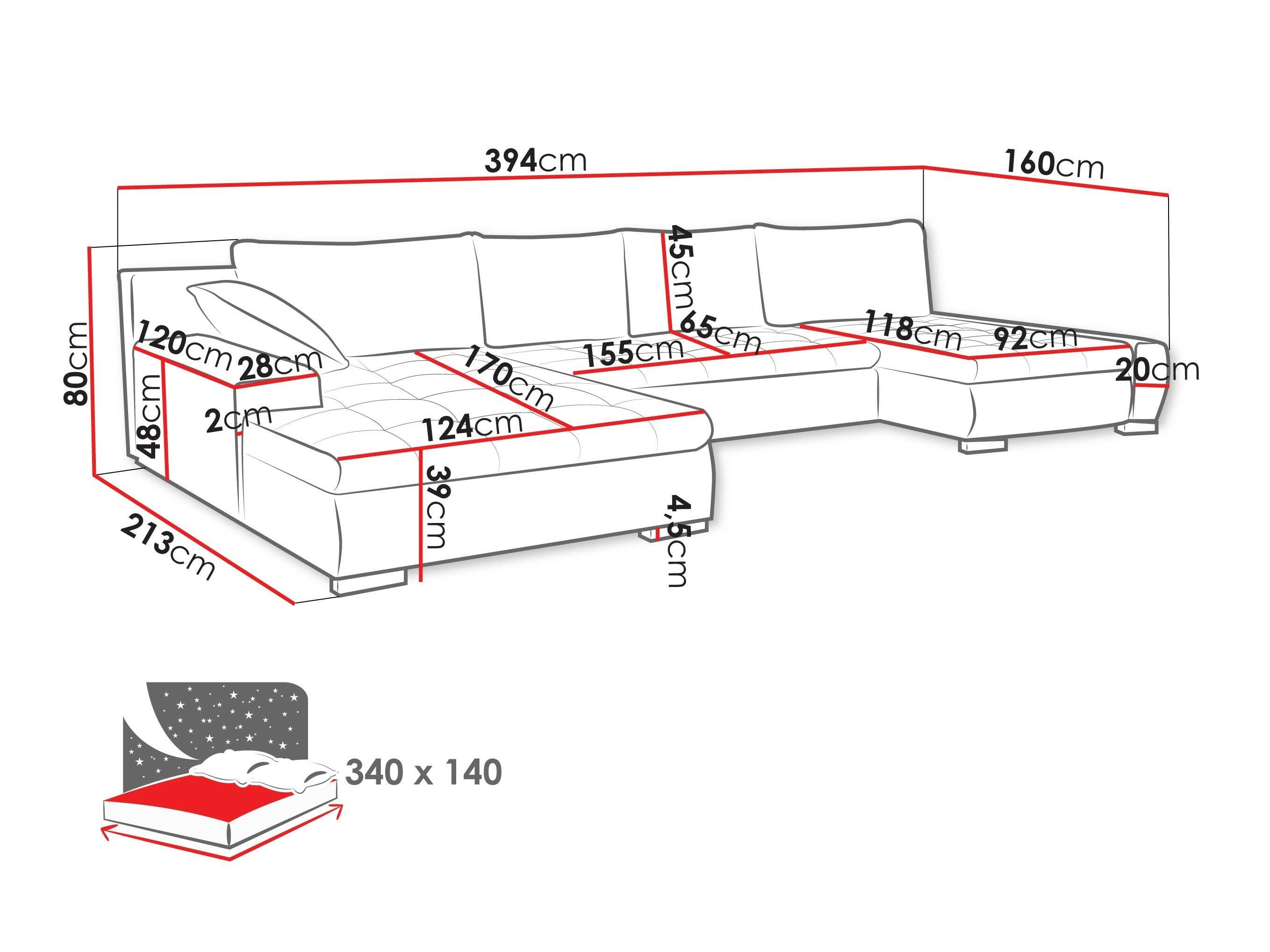 Corner sofa Comfivo Oliva I (Baloo 2073)