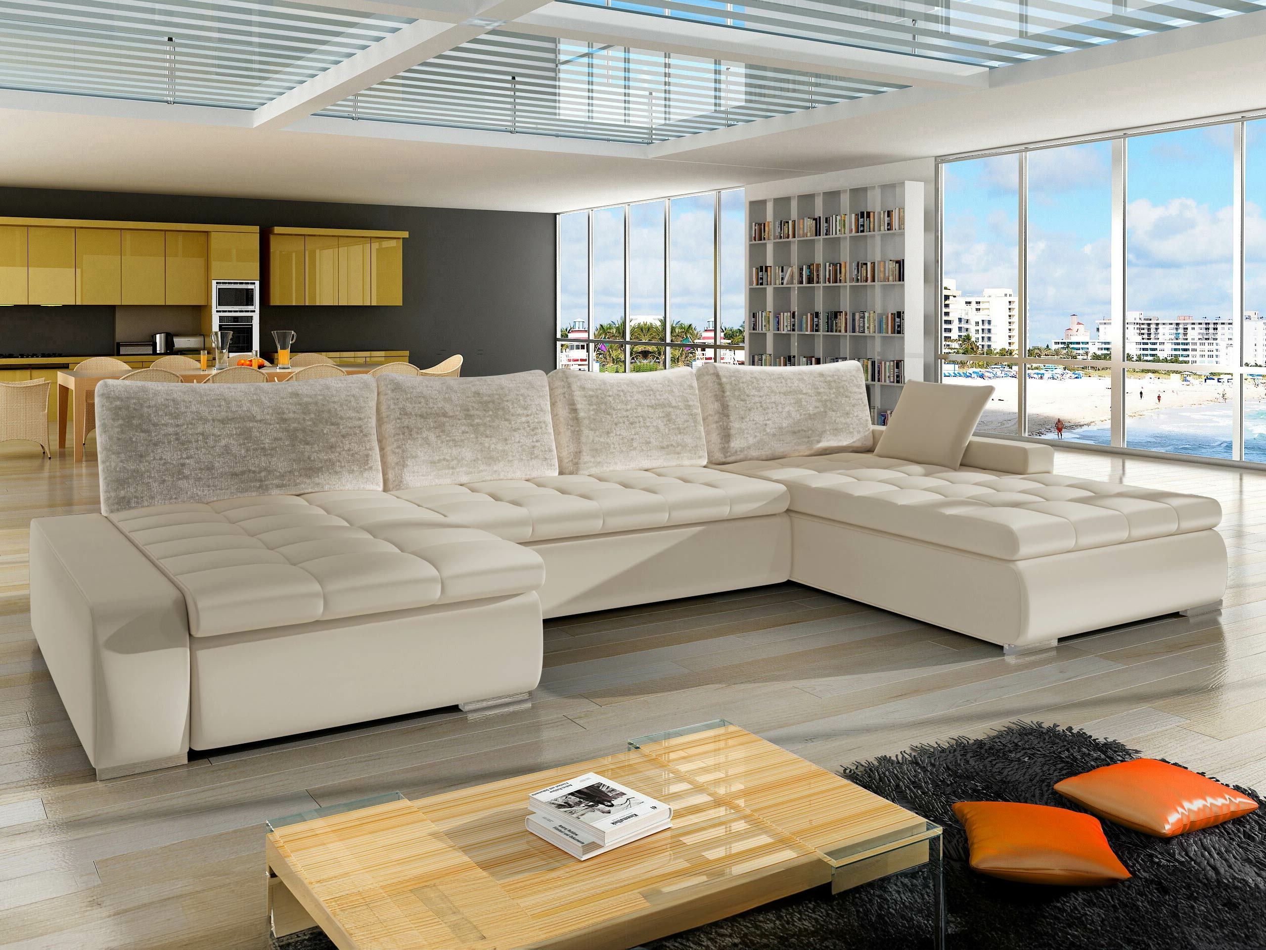 Corner sofa Comfivo Oliva I (Venus Velvet 2927 + Miu 2041 + Venus Velvet 2927)