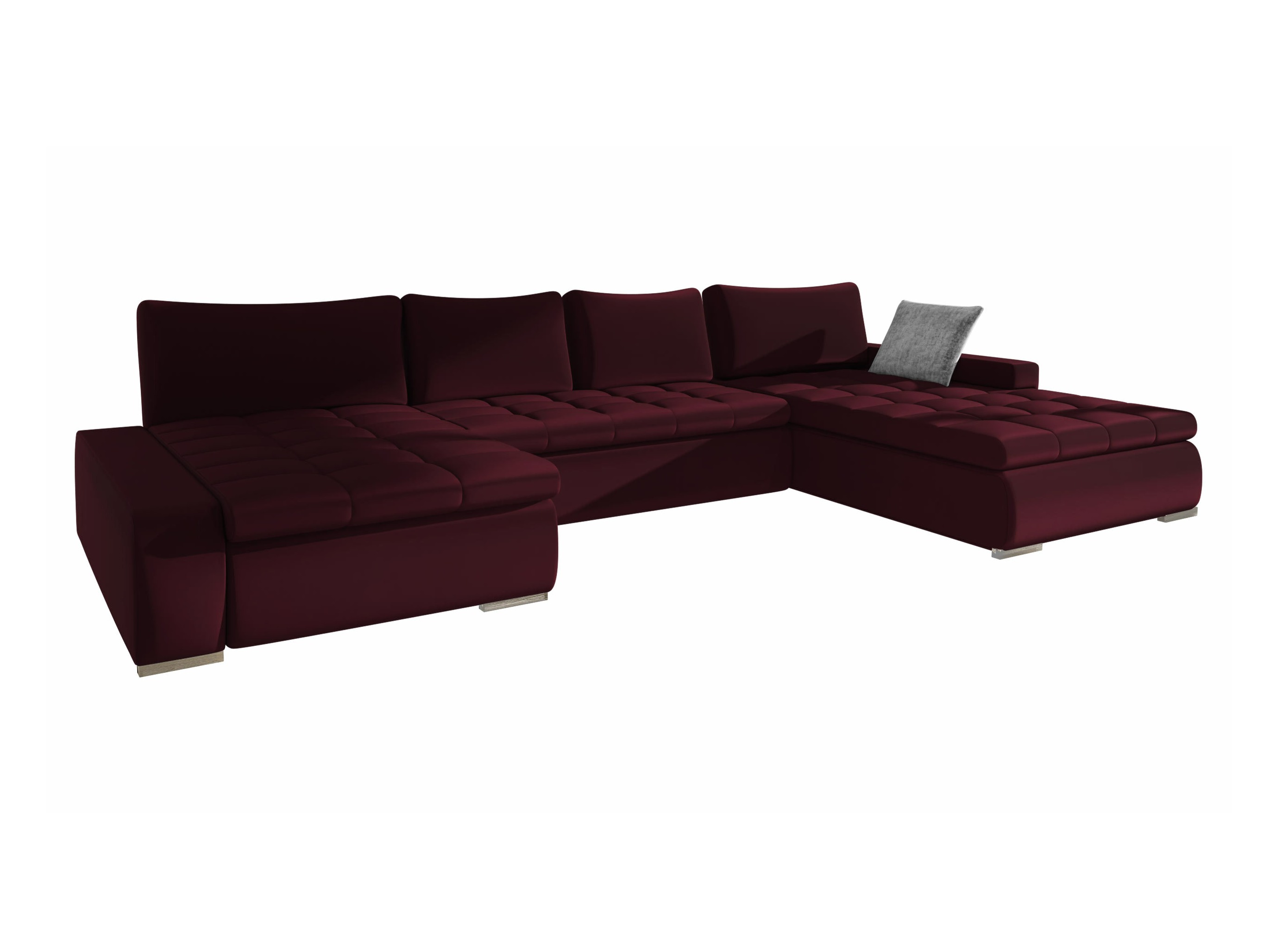 Corner sofa Comfivo Oliva I (Venus Velvet 2932 + Miu 2059)
