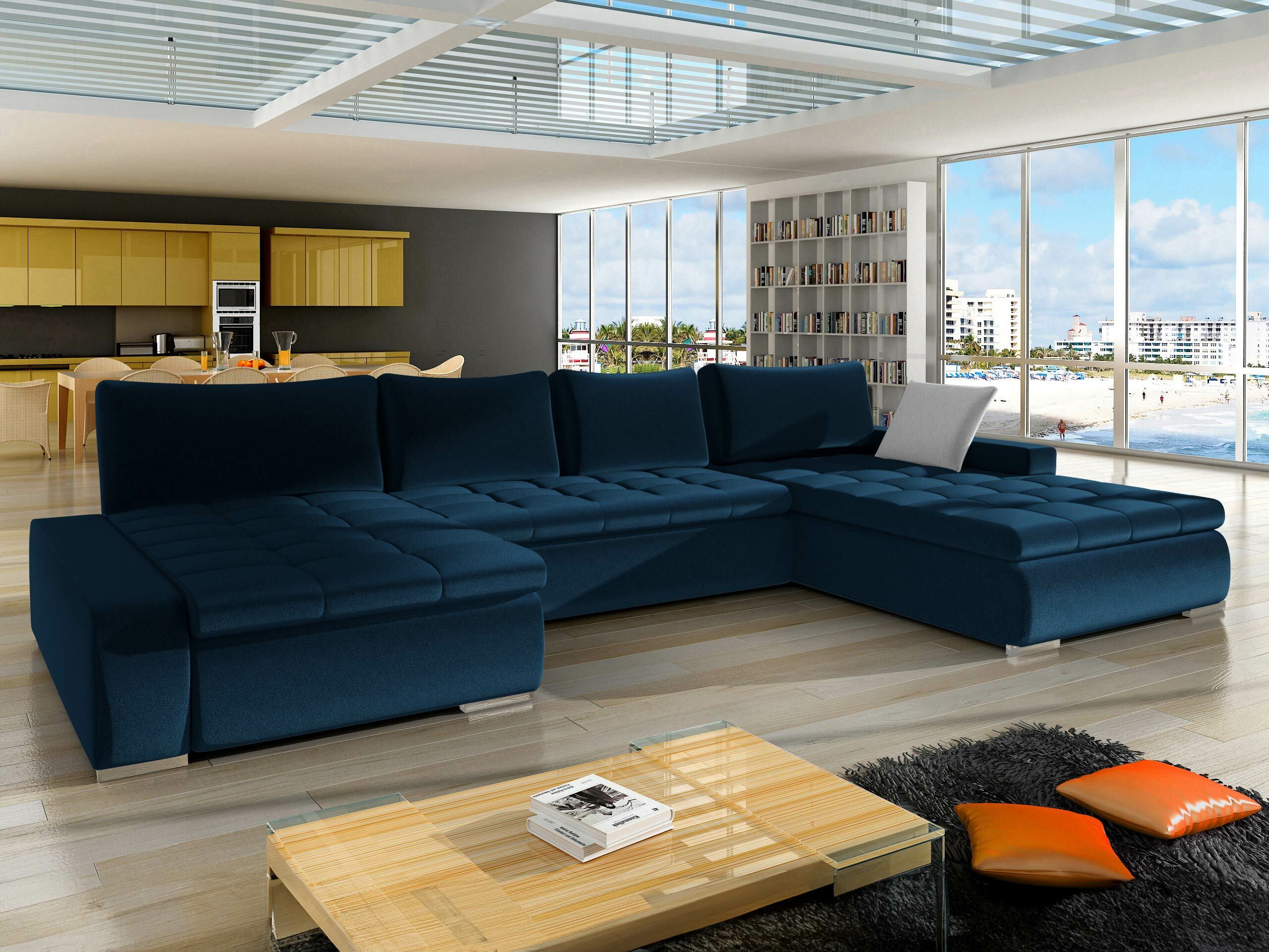 Corner sofa Comfivo Oliva (Kronos 09 + Paros 05)