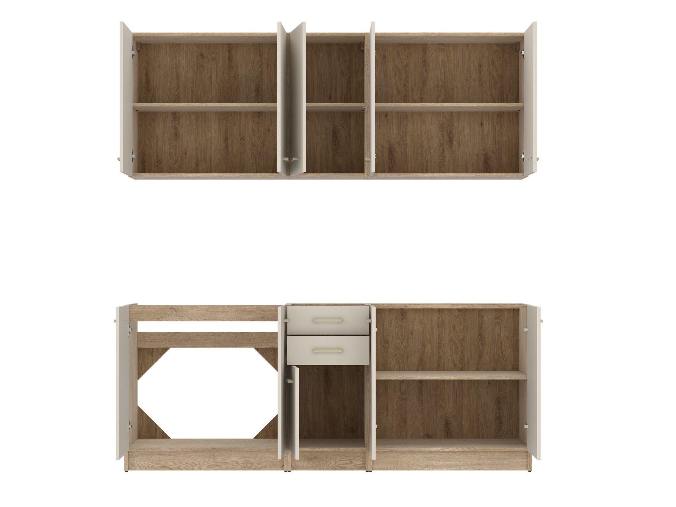 Modular kitchen set Quti 122