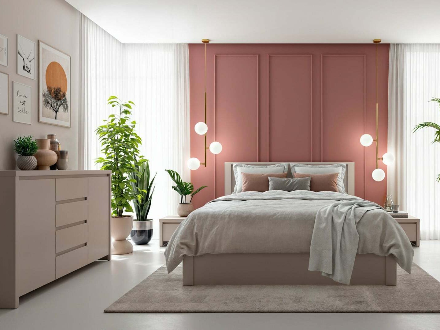 Chest of drawers Nolroma 103 (Cashmere)