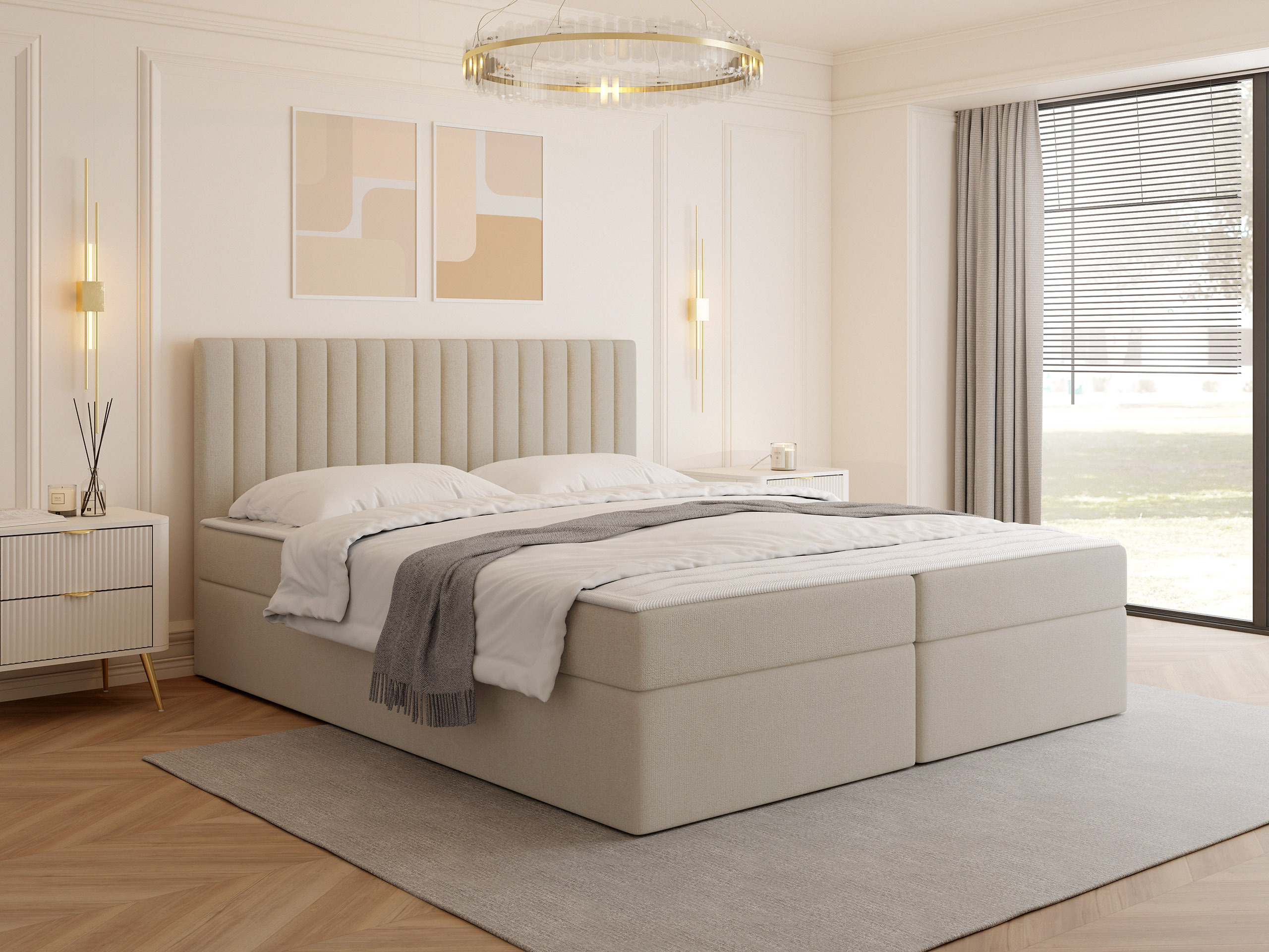 Continental bed Comfivo Apis I (Manila 02)